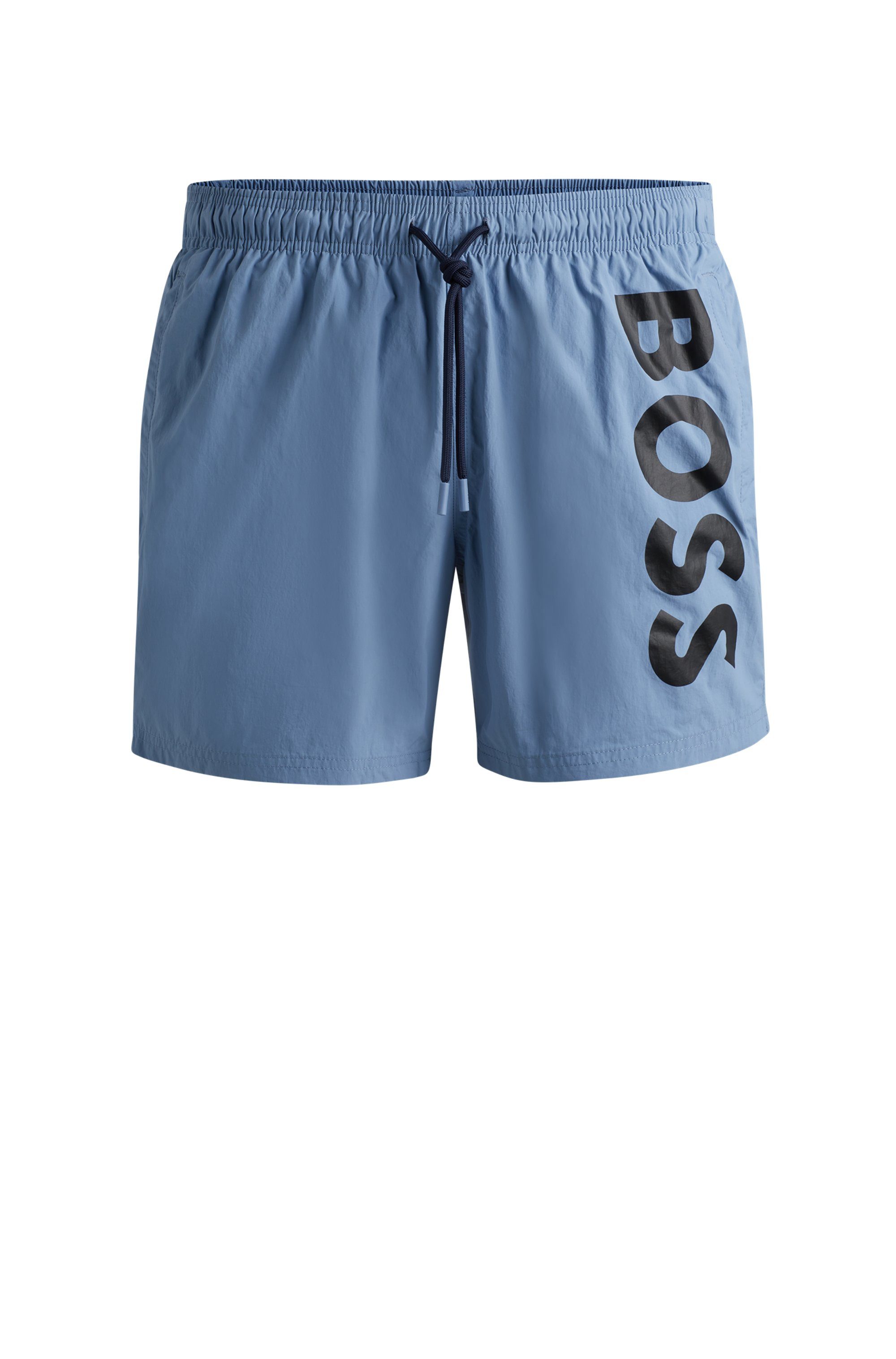 BOSS Badeshorts Octopus mit kontrastfarbenem BOSS günstig online kaufen