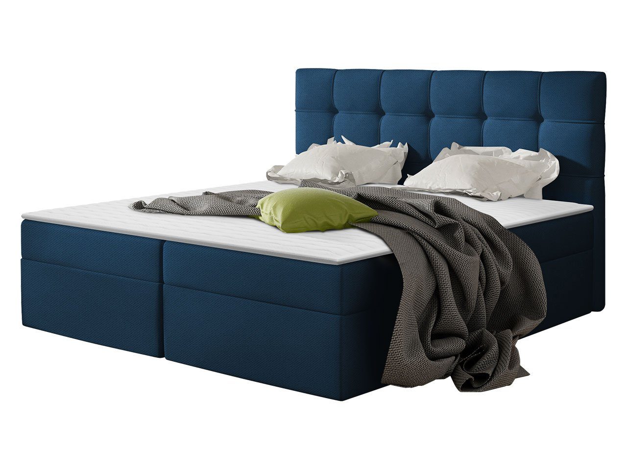 MIRJAN24 Boxspringbett Nele (Lattenrost, Kopfteil und günstig online kaufen