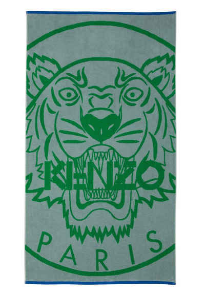 KENZO MAISON Strandtuch »NEW TIGER«, mit Label-Applikationen