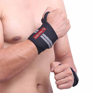 Vivi Idee Handgelenkbandage 1/2 Paar Handgelenkschoner Wrist Wraps Weightlifting Gelenkschutz (1-tlg), für Fitness Gym Crossfit Training