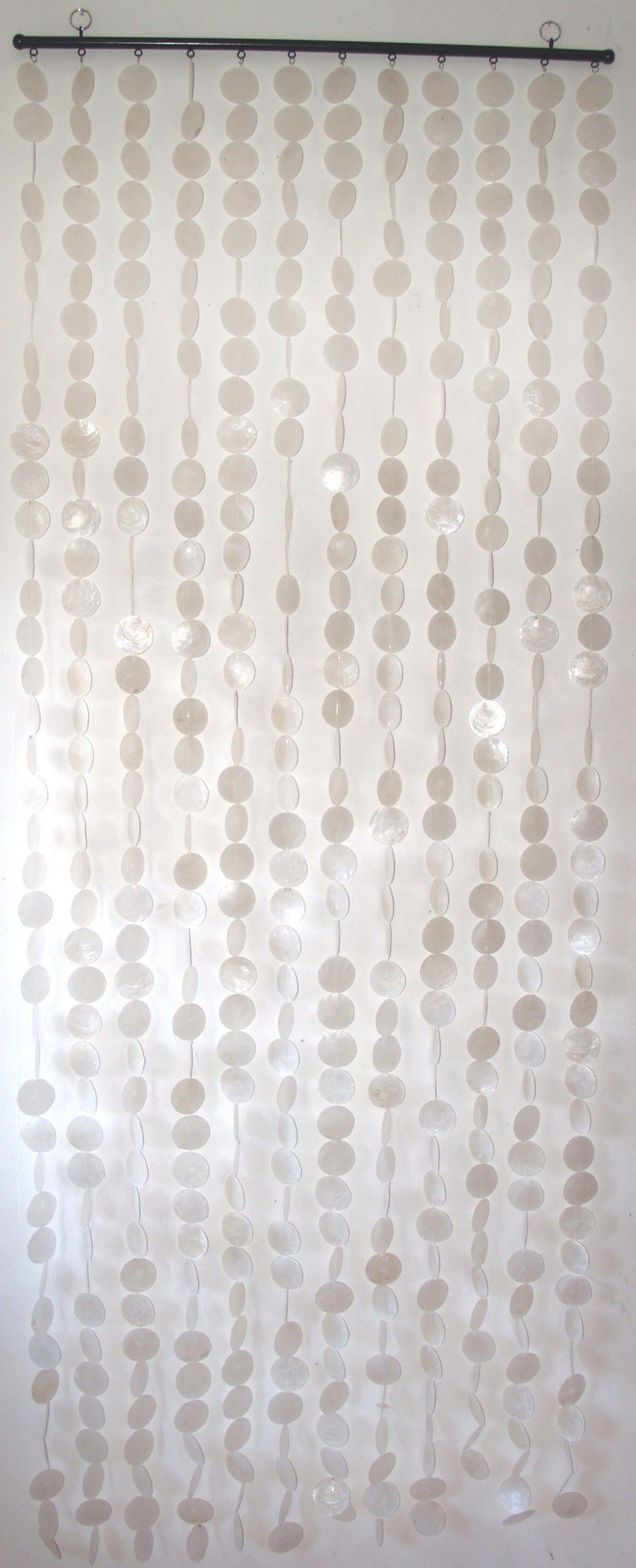 Guru-Shop Vorhang Exotischer Muschelvorhang aus Capiz, Windspiel,.. günstig online kaufen