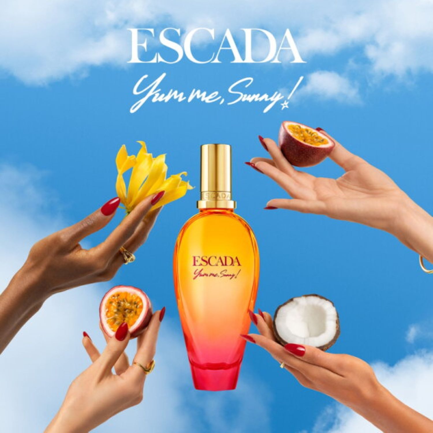 ESCADA Eau de Parfum Escada Yum me, Sunny! Limited, Glasflakon, Frauenduft, Edt