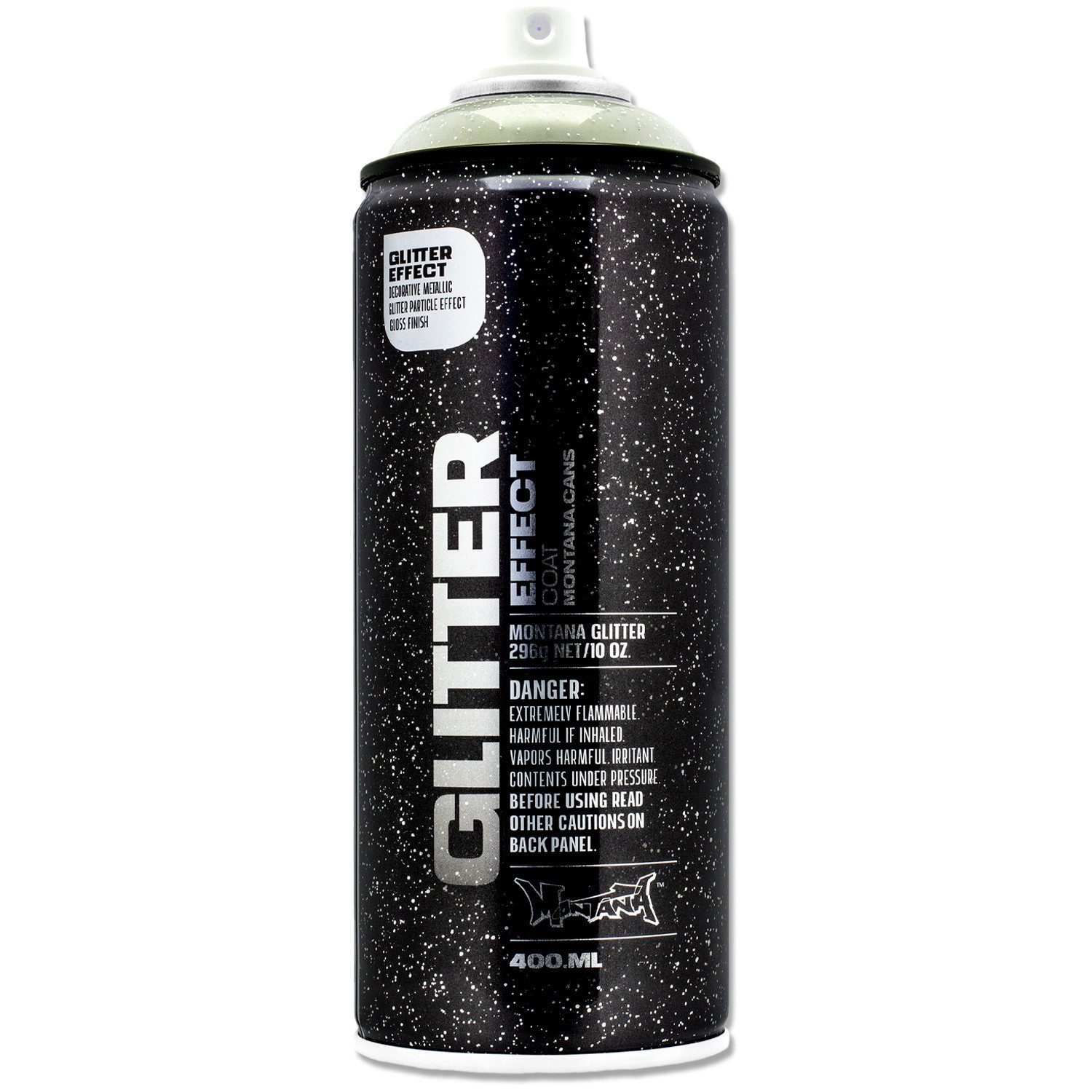 Montana Cans Sprühlack Montana GLITTER 400ml Glitzerspray für Deko, Basteln, DIY