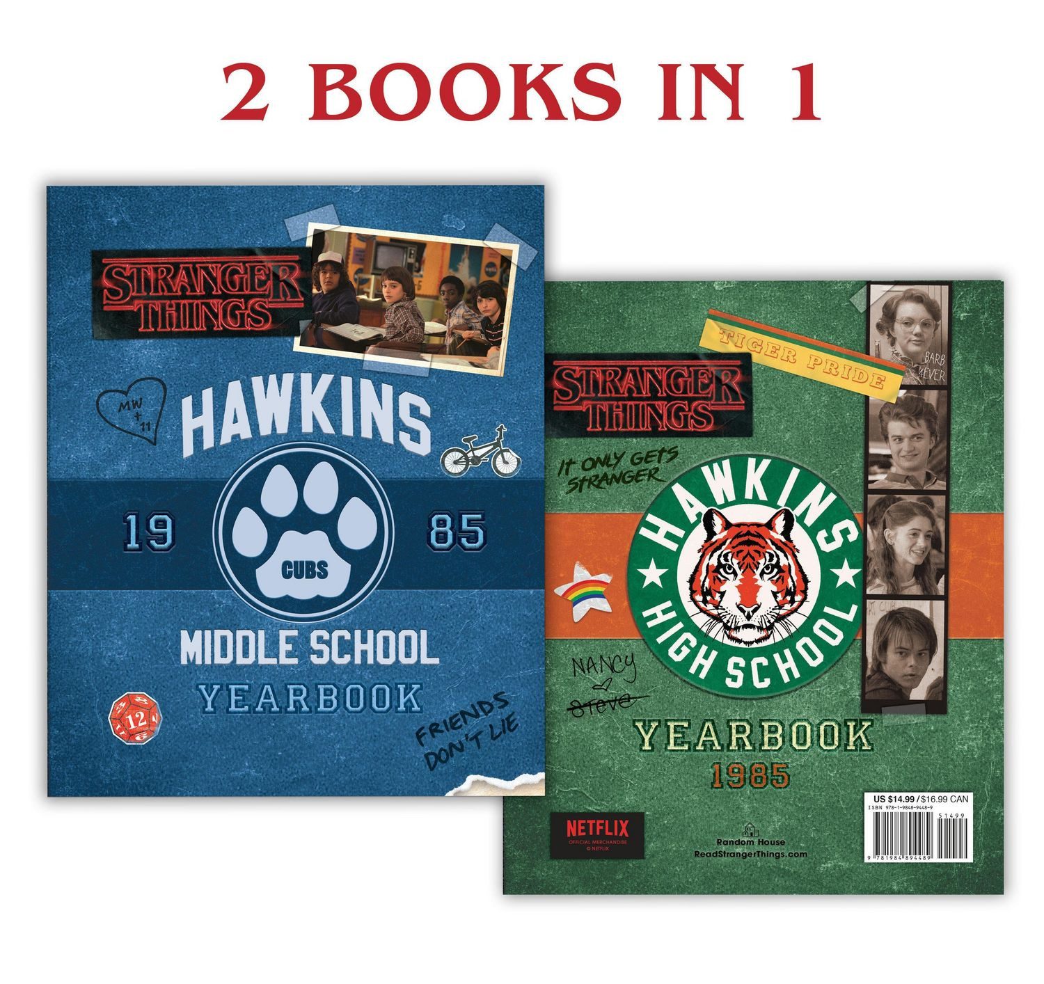 Hawkins Middle School Yearbook / Hawkins High School Yearbook (Strange / Matthew J. Gilbert