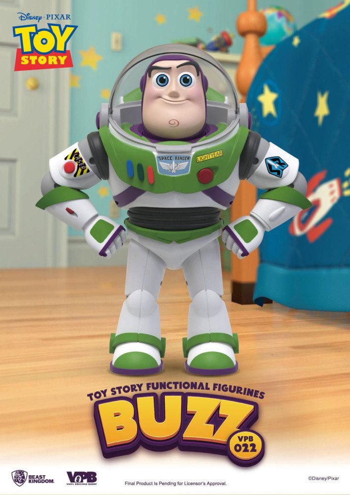 Beast Kingdom Toys Merchandise-Figur Toy Story Funktionale Figuren PVC Buzz 40 cm