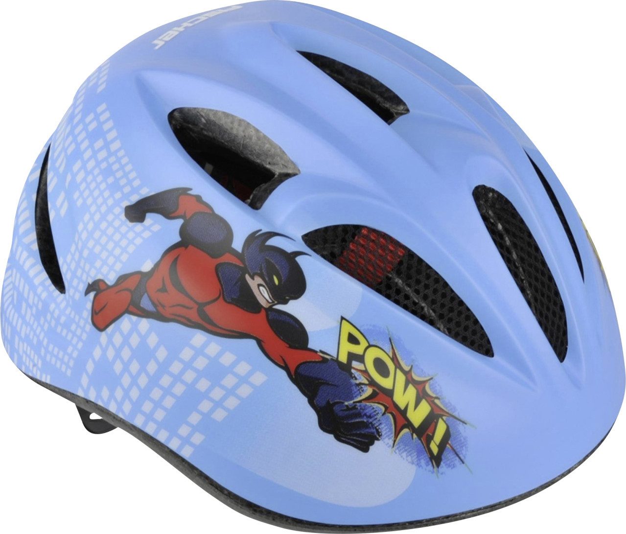 fischer Kinderfahrradhelm Fischer Fahrradhelm Kinder Comic S/M blau