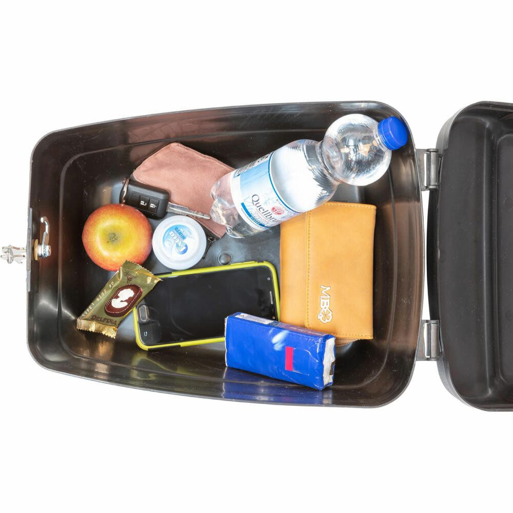 WESTMARK Fahrradkoffer für alle Gepäckträger, inkl. Befestigungsmaterialien, Touring-Tresor, Inkl. 3 Reflektorbänder