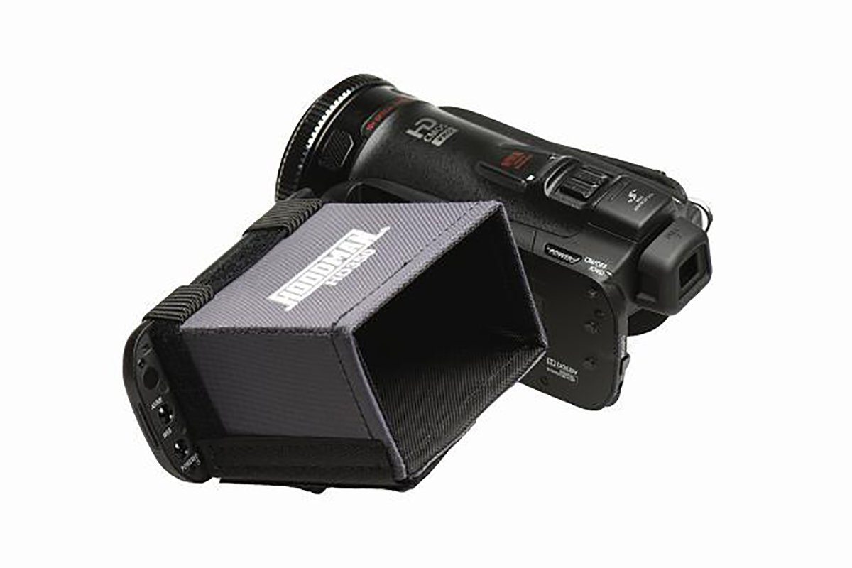 Hoodman Hoodman HD350 VIDEO Sonnenschutzblende für 3.5 Zoll Monitore 16:9 Videokamera