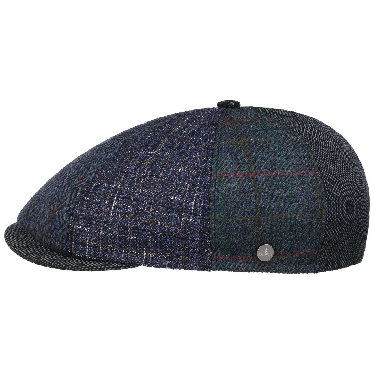 Lierys Flat Cap (1-St) Schirmmütze mit Schirm, Made in Italy