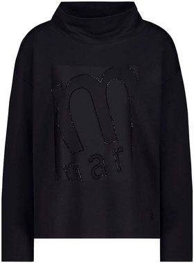 Monari Sweatshirt mit Glitzernieten