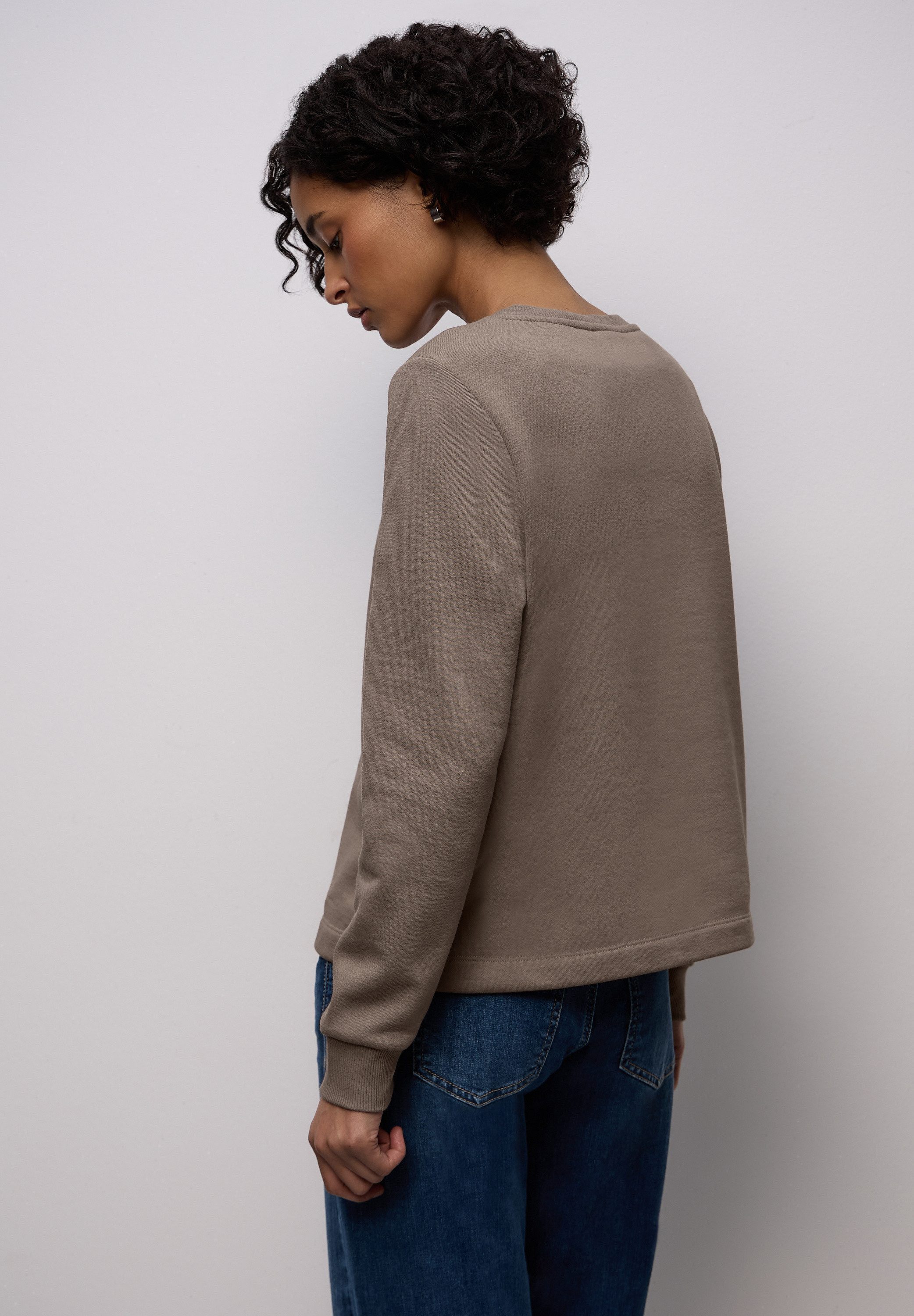 STREET ONE Sweatshirt mit Wording günstig online kaufen