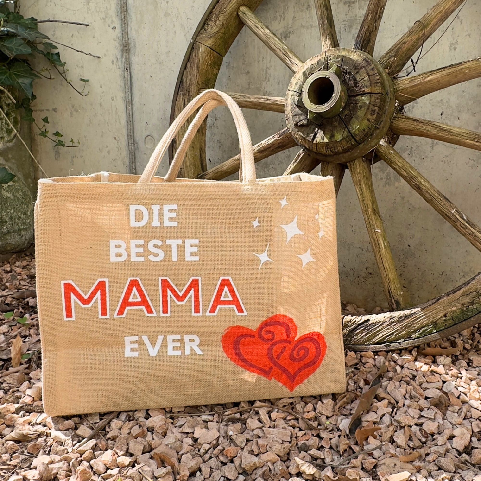 Domelo Einkaufsshopper Jute Einkaufskorb, Vegan Einkaufstasche, günstig online kaufen