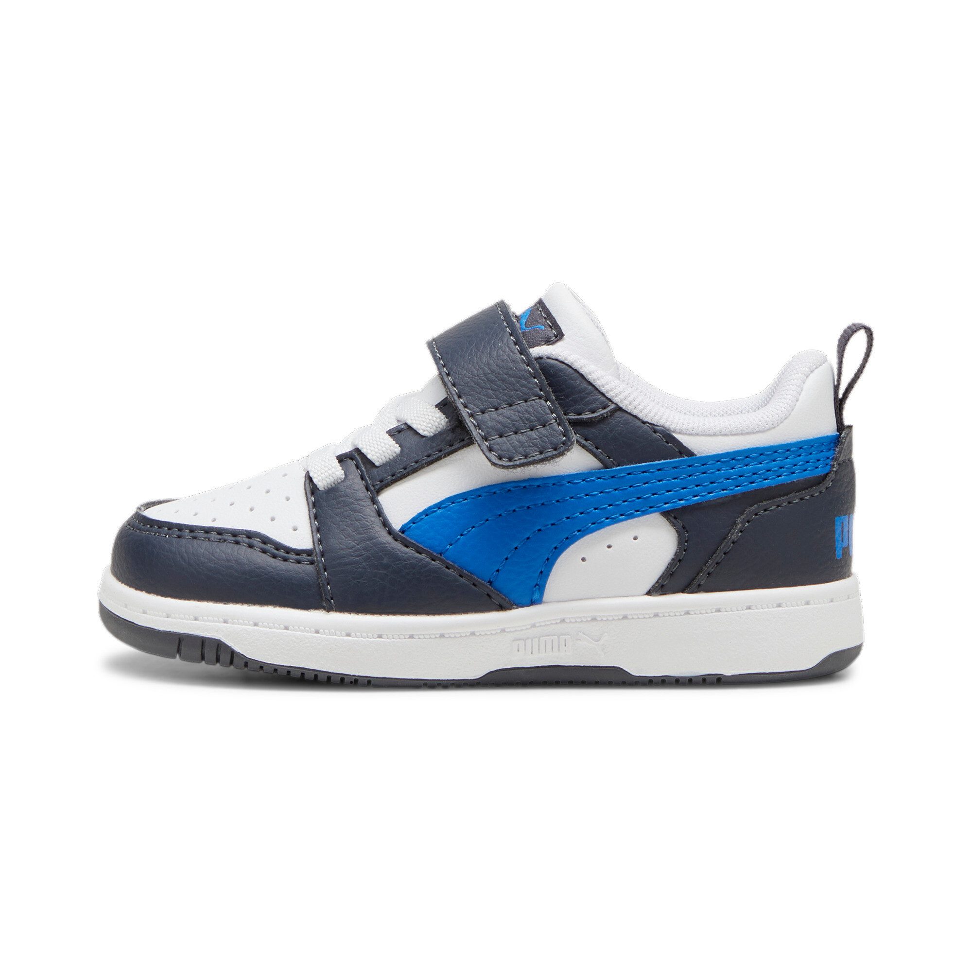 PUMA REBOUND V6 LO AC+ INF Sneaker mit Klettverschluss, weiche Einlegesohle, profilierte Gummilaufsohle