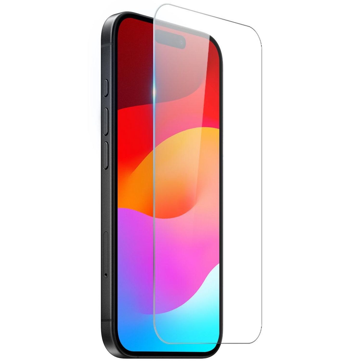Wigento Handyhülle Für Apple iPhone 17 Air 1x 2.5D 0,26mm 9H Hart Glas Display Schutz, 0,26mm 9H 2.5D Hart Glas Folie, hoher Schutz