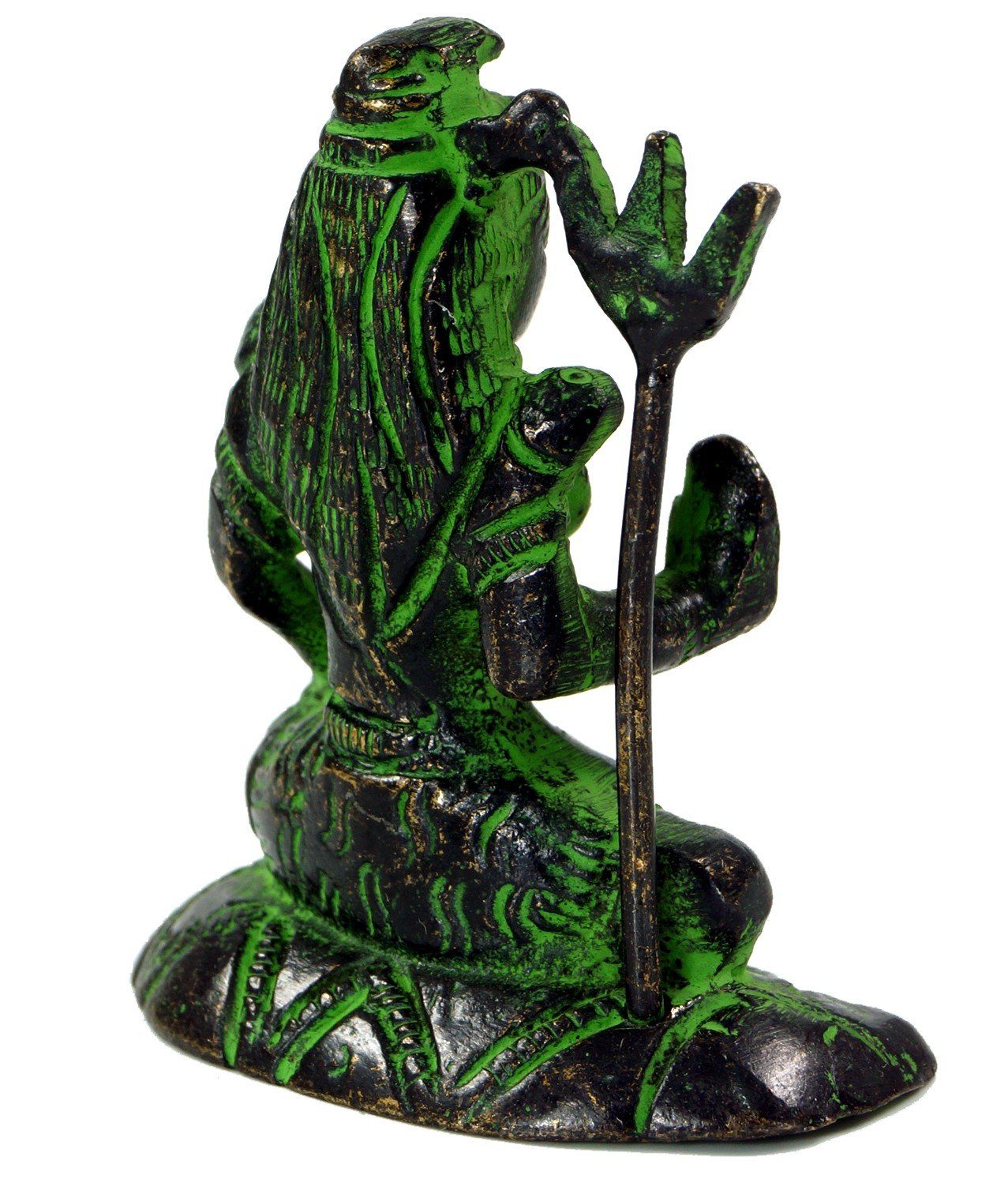5 Dekofigur Shiva Indien - Guru-Shop Talisman Motiv aus
