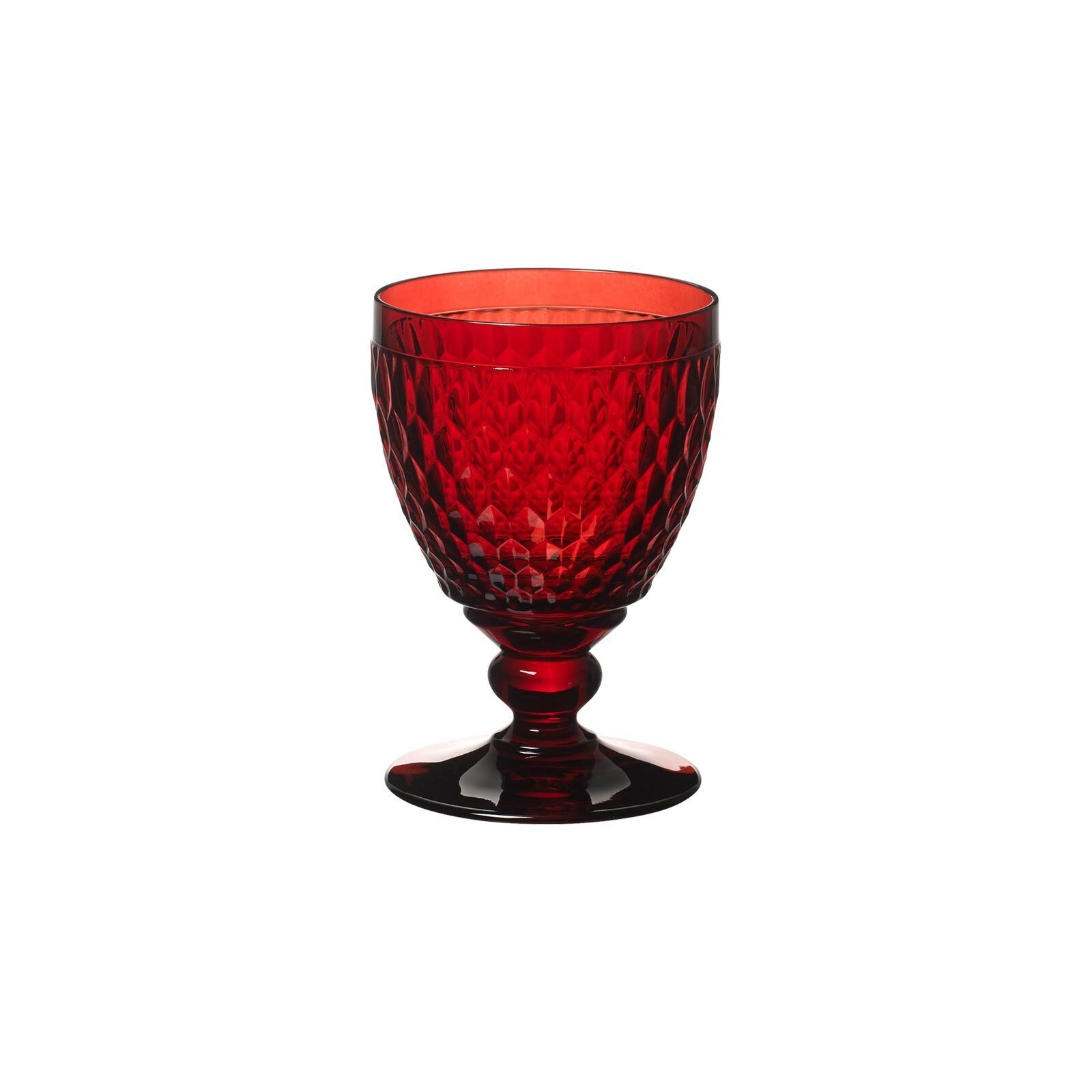 Villeroy & Boch Glas Boston Coloured Wasserglas 400 ml, Glas Rot | Gläser