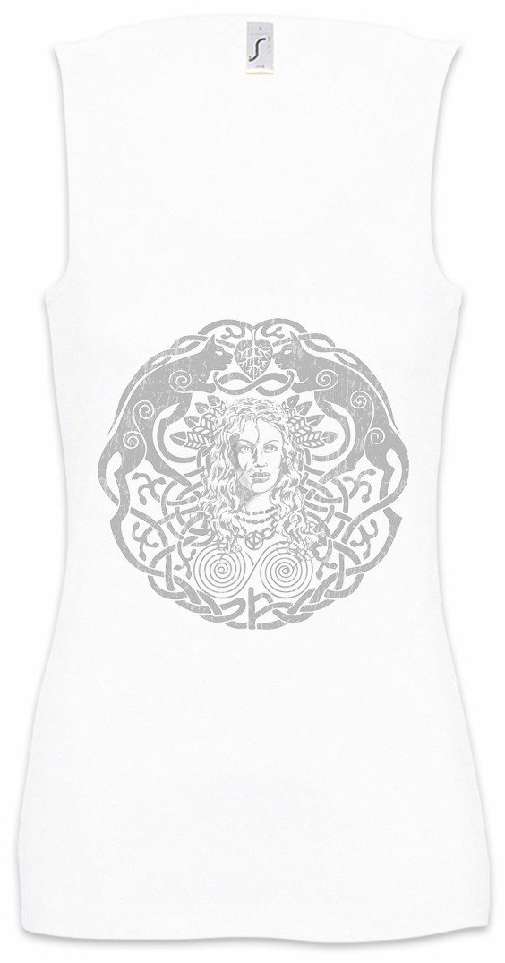 Tanktop Freyja Ärmelloses Damen T-Shirt Freya Freia Fenris Walhalla Vikings