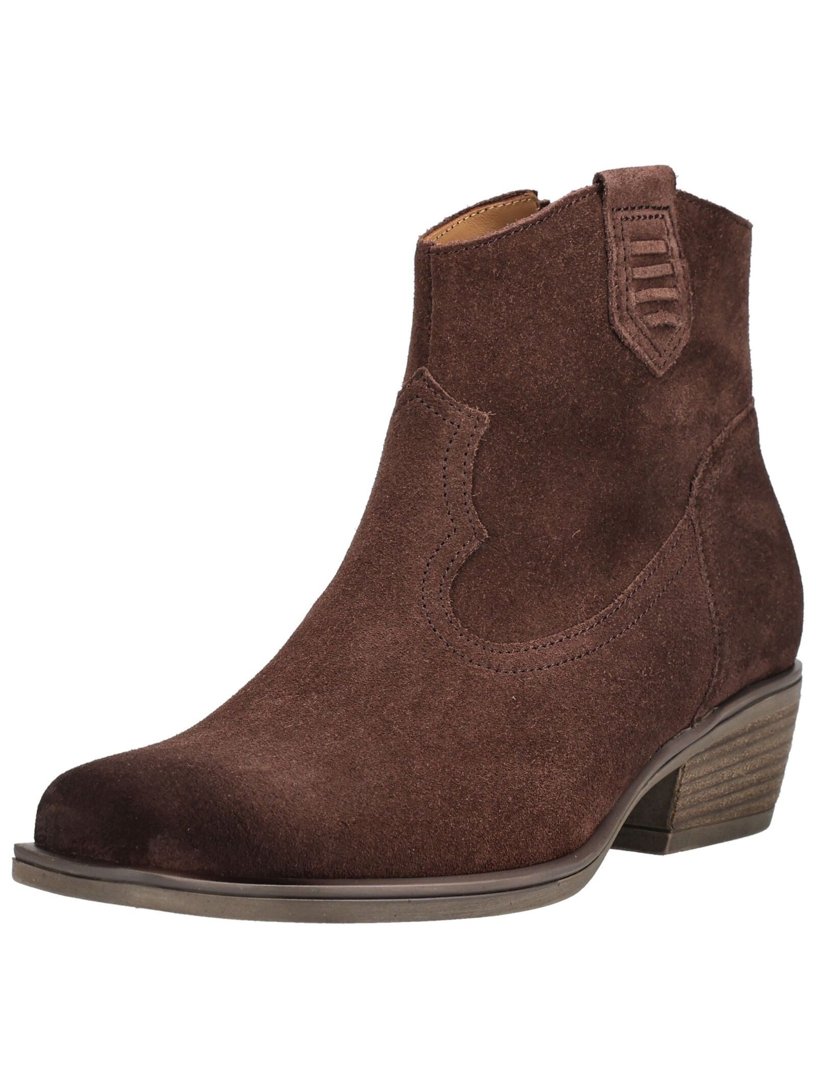 Gabor Stiefelette Veloursleder . Cowboy Stiefelette