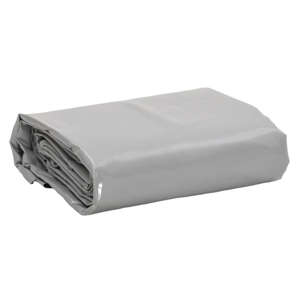vidaXL Schutzplane Abdeckplane Grau 1x2,5 m günstig online kaufen