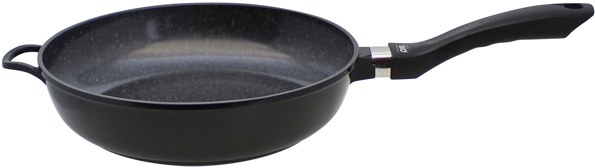 Elo Schmorpfanne mit Glasdeckel 28cm, Aluminiumguss (1-tlg), Induktion, Ø 28 cm
