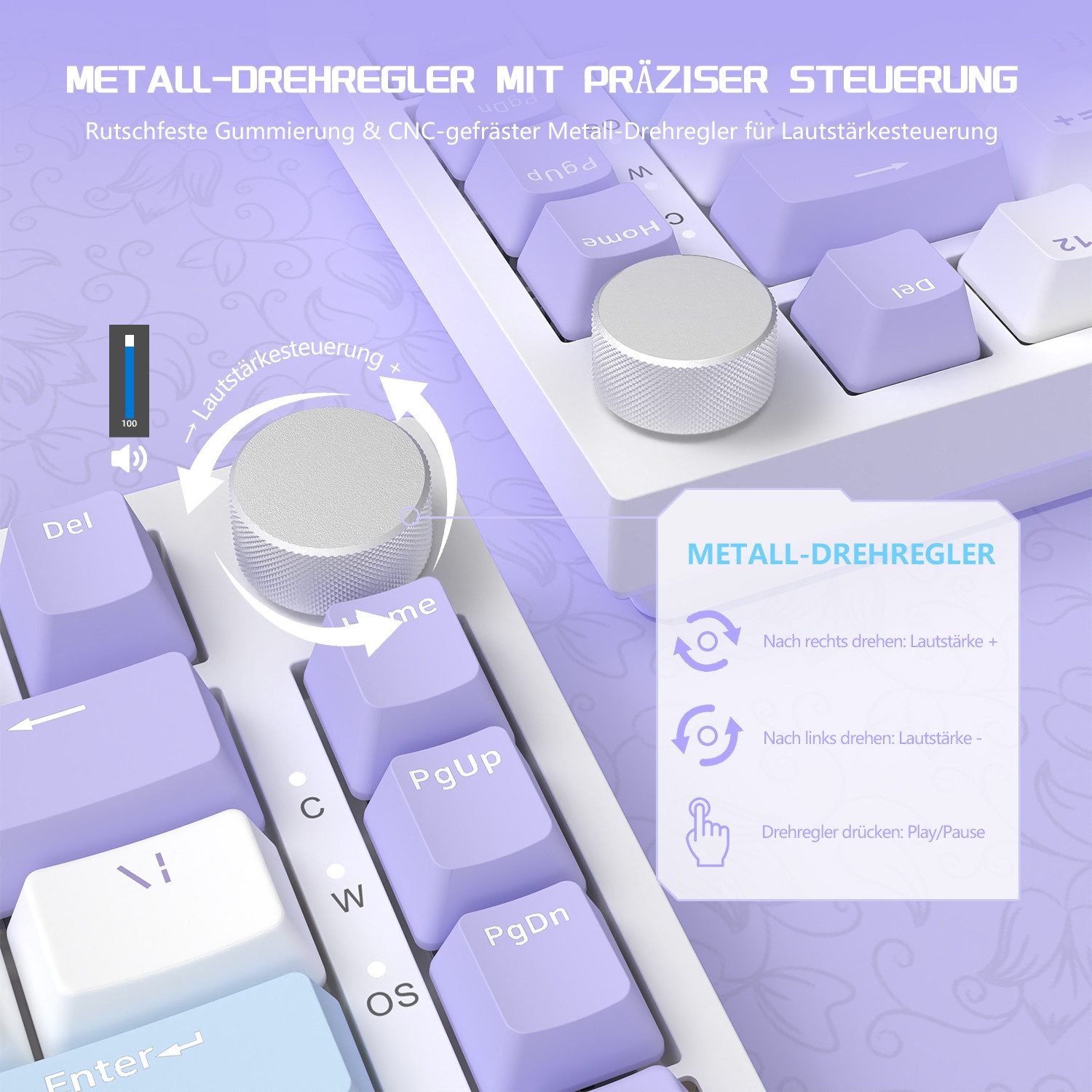 AJAZZ Ajazz AK820 Pro Gasket Mechanische Tastatur mit Kabel/kabellos Gaming-Tastatur (TFT Bildschirm, beleuchtet RGB, Schalldümpfende Foam für Win/Mac/PC)