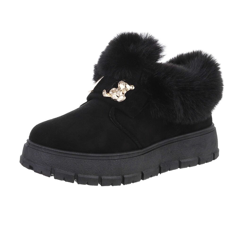Ital-Design Damen Snowboots Freizeit Snowboots (87475151) Flach Stiefelette günstig online kaufen