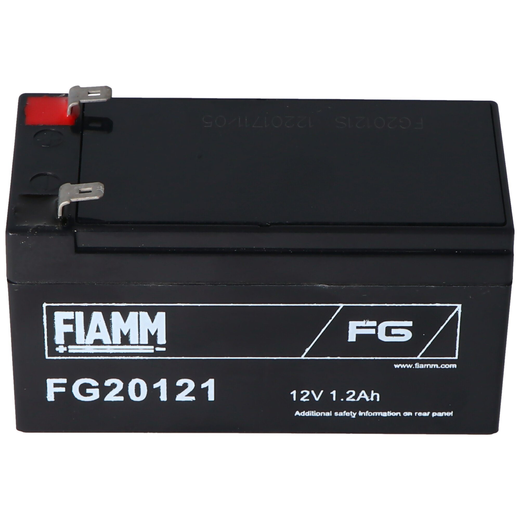 Fiamm Fiamm FG20121 Akku 1200mAh Blei Akku 12 Volt mit 1200mAh, 2mal 4,8mm Akku 1200 mAh (12,0 V)