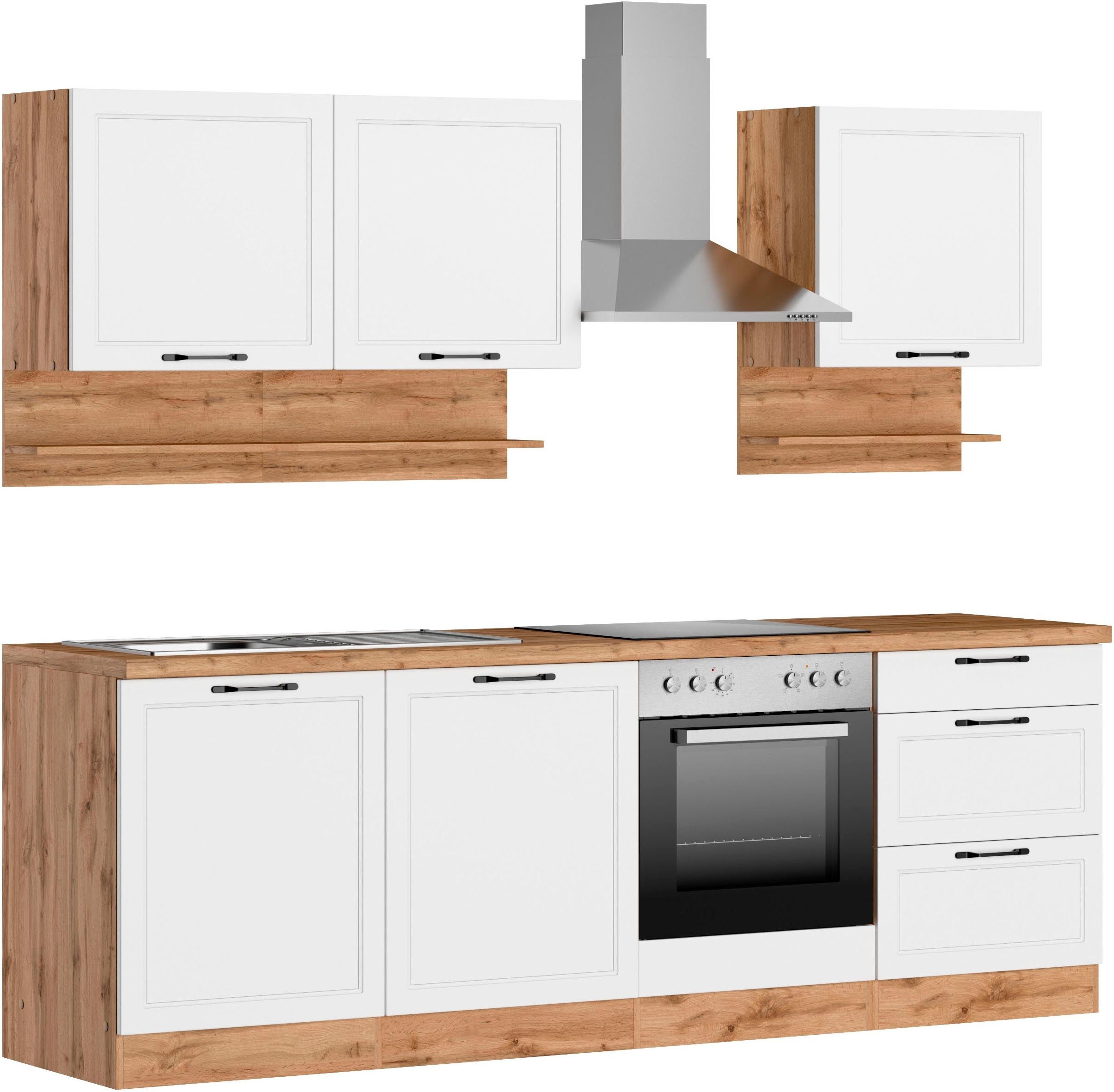 KOCHSTATION Küchenzeile KS-Lana, 240 cm breit, günstig online kaufen