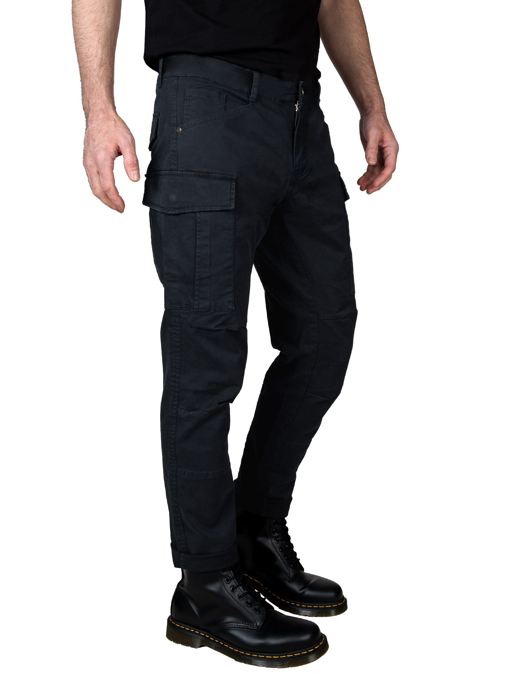 Yazubi Cargohose Cargo Chino Jayden (1-tlg) mit aufgesetzten Cargotaschen