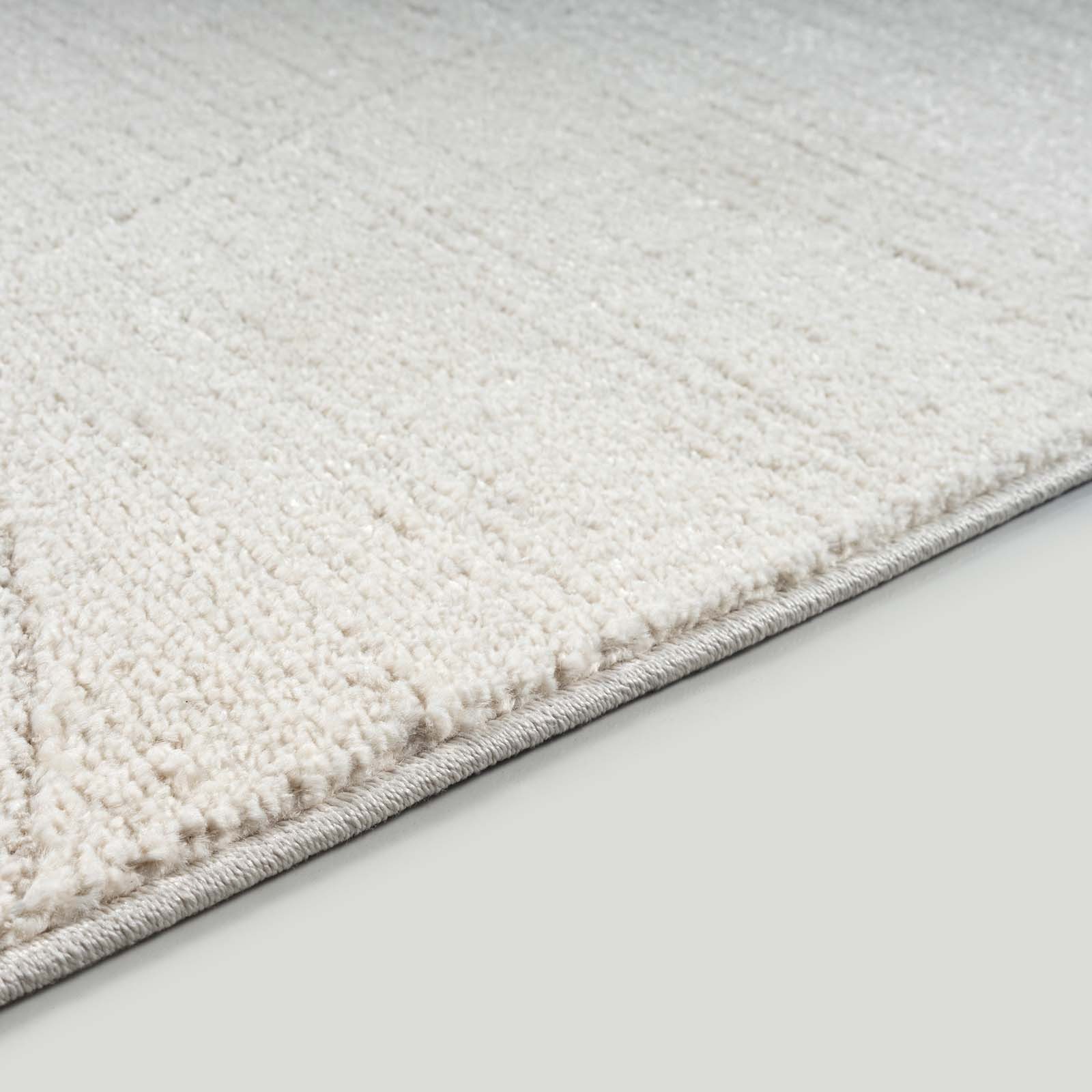 TaraCarpet Kinderteppich Kinderzimmer Teppich Emilia Kids Drache, rechteckig, Höhe: 14 mm, Drachen am Himmel creme bunt pastel hoch tief Struktur 3D 80x150