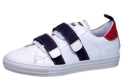 Momino Sneaker von Momino 4010 Teen Sport Halbschuhe Leder Weiß Sneaker