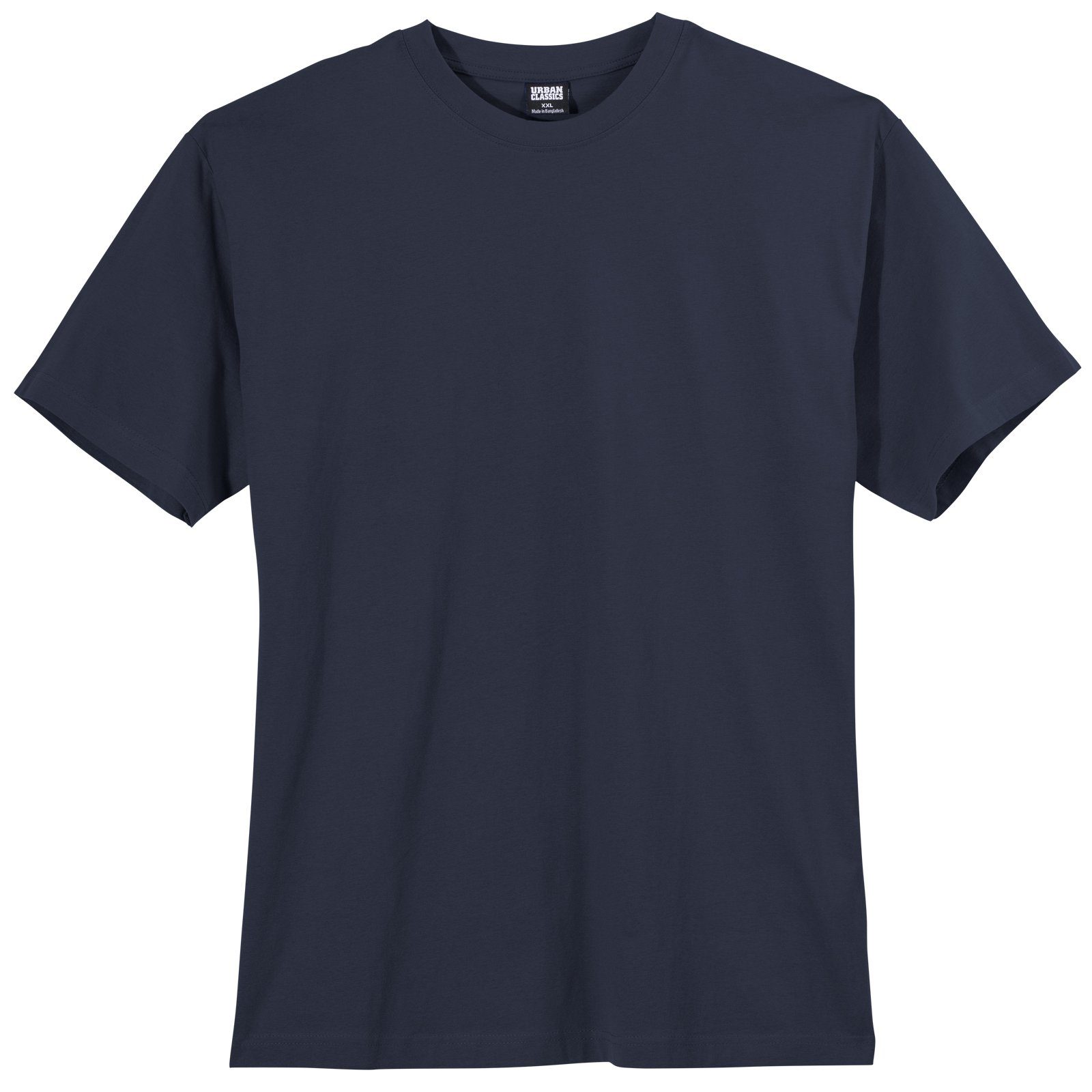 Urban Classics Plus Size Rundhalsshirt Übergrößen Herren T-Shirt navy Urban Classics