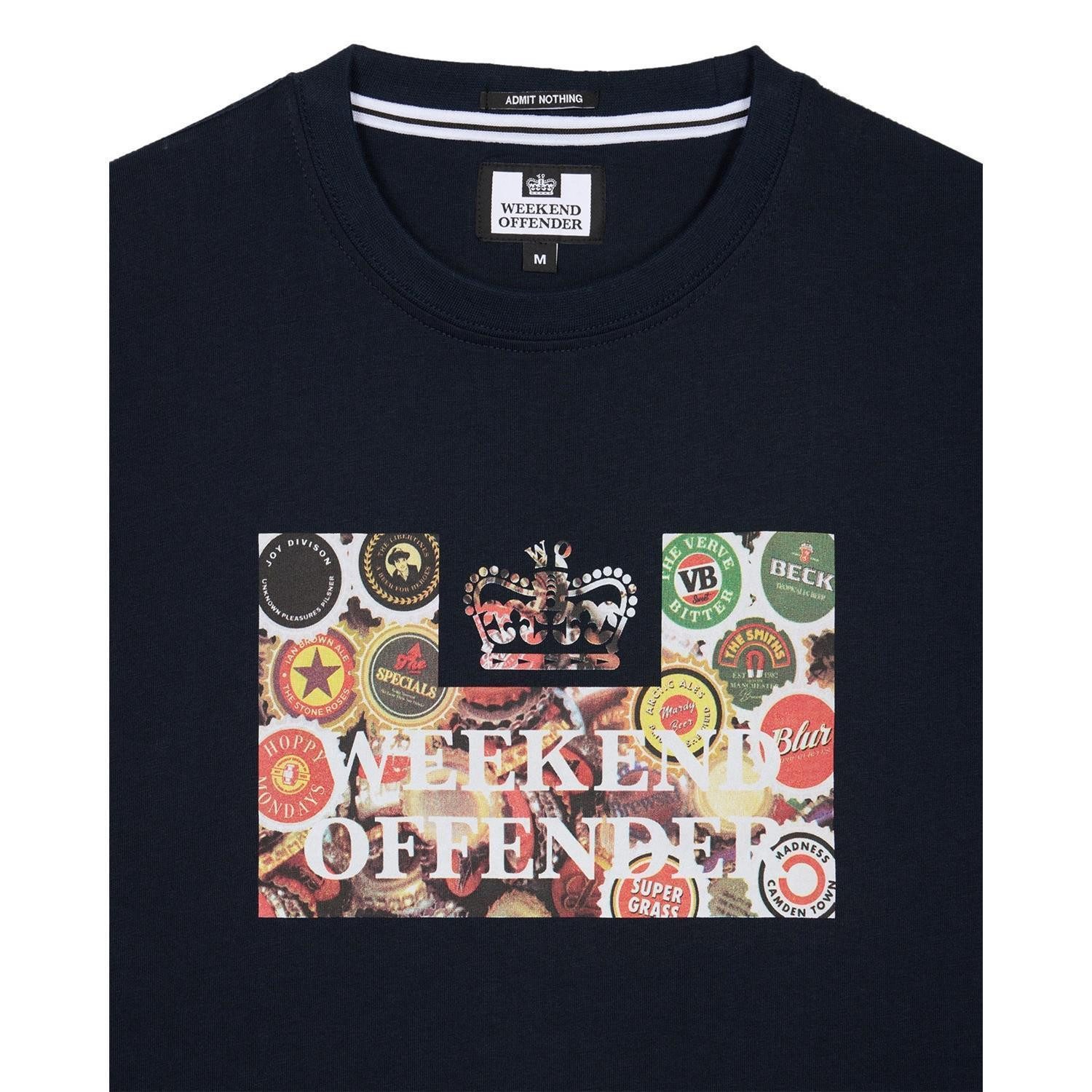 Weekend Offender T-Shirt T-Shirt Weekend Offender Caps Graphic Tee