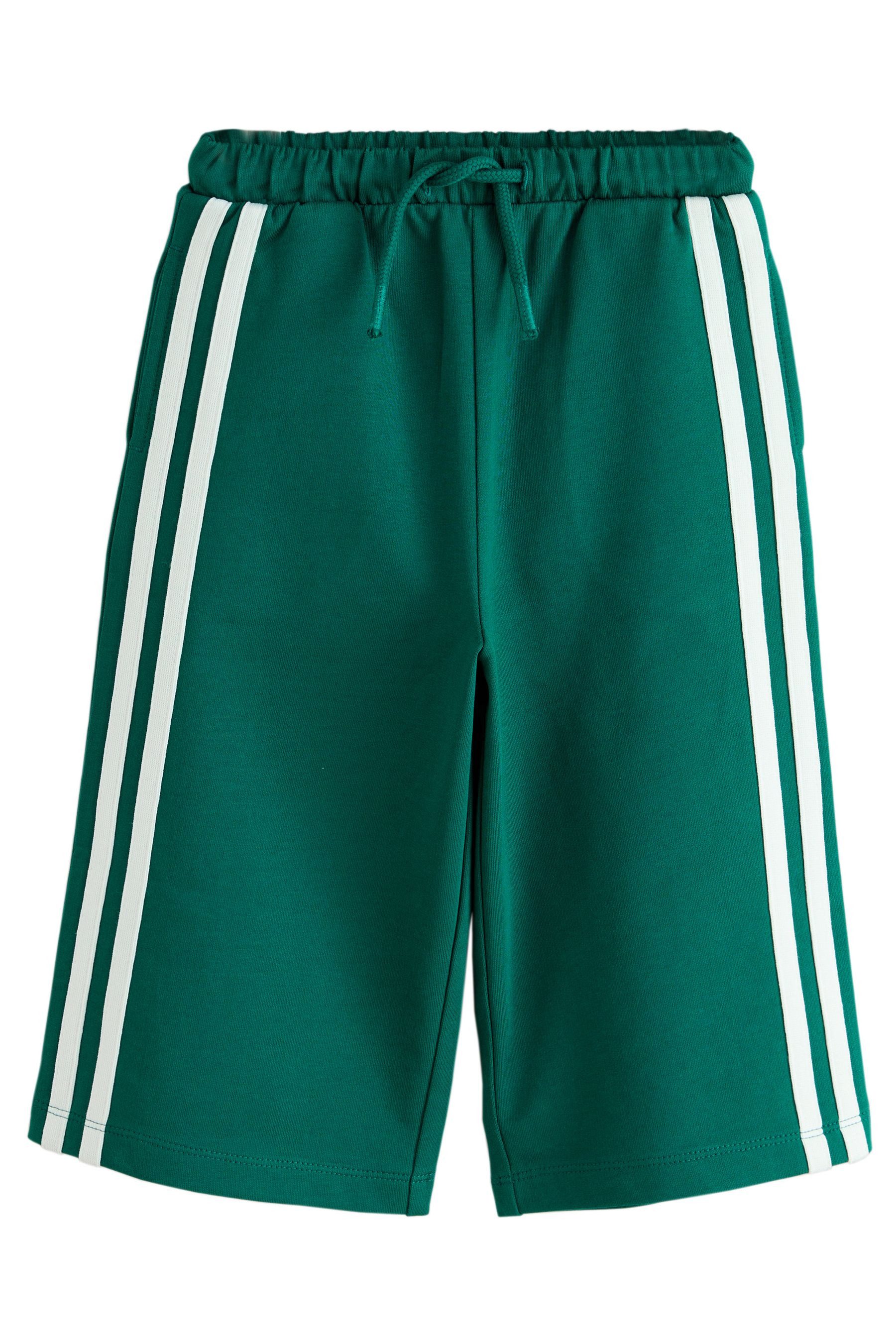 Next Jogginghose Jogginghose mit weitem Bein und Seitenstreifen (1-tlg)