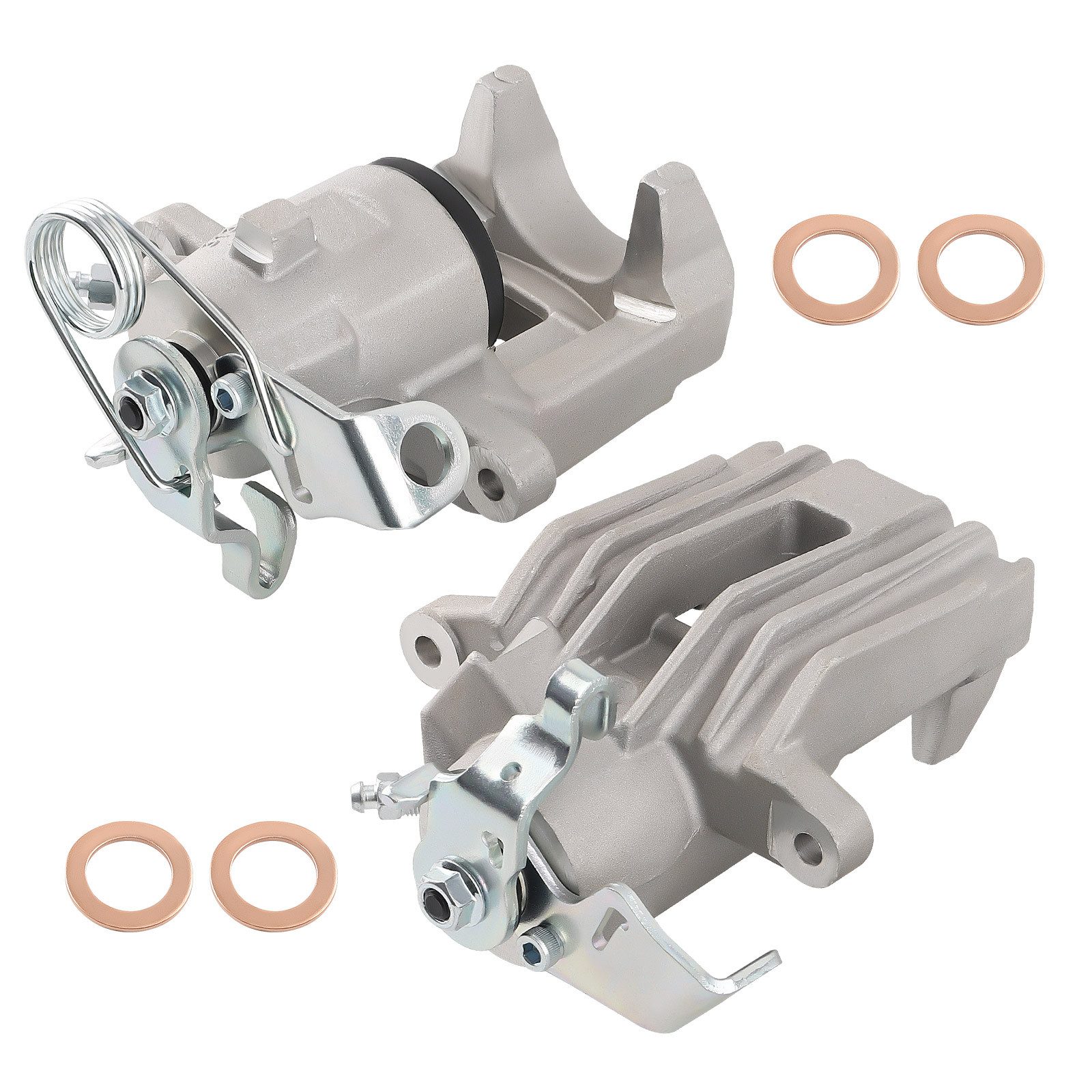 maXpeedingrods Bremsscheibe, 2xBremssattel Hinten For Audi A3 8L1 TT 8N Seat Leon Toledo Skoda