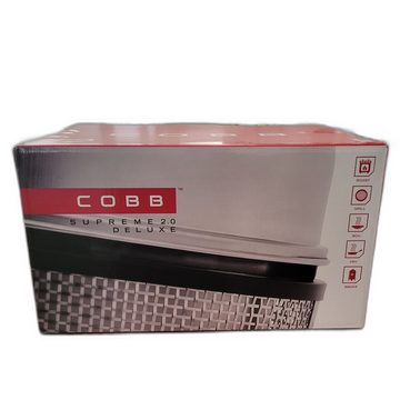 COBB Holzkohle Cobb Grill Supreme Deluxe 2.0 inkl. Bratenrost, silber