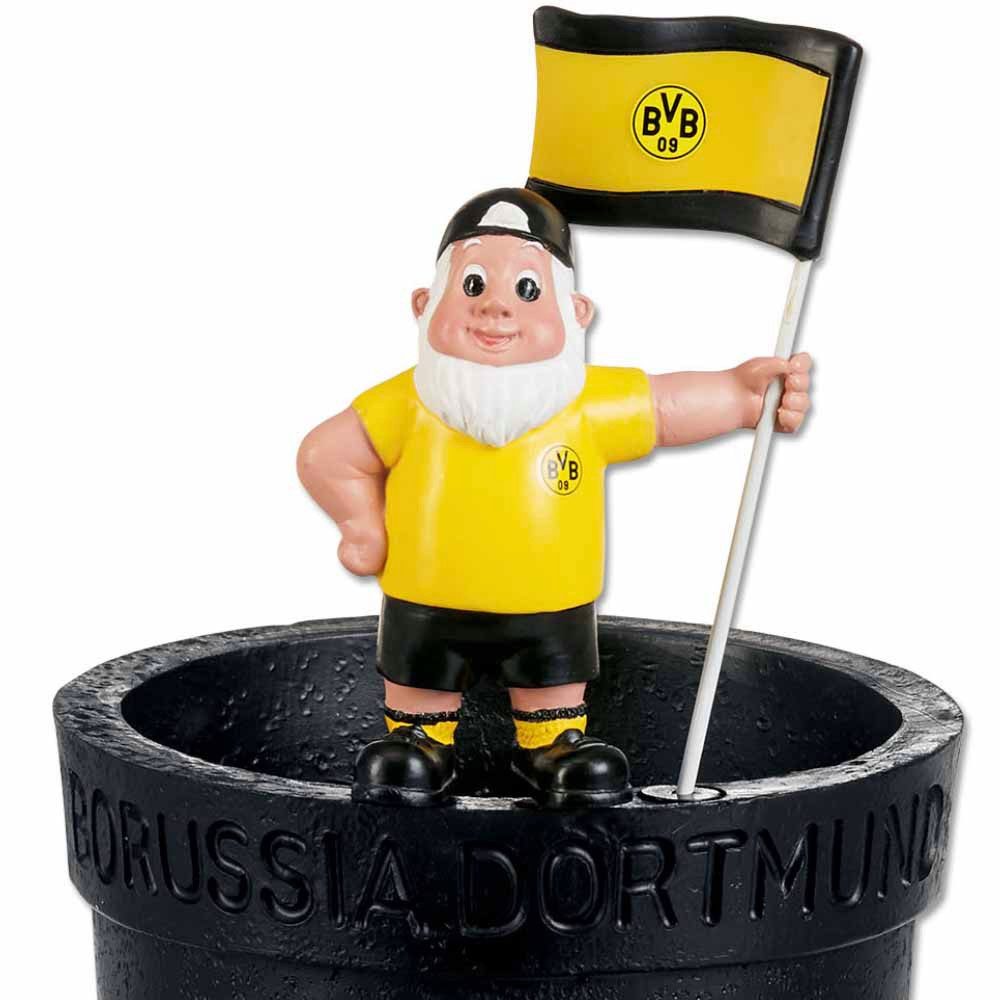 BVB MERCHANDISING Gartenzwerg BVB Gartenzwerg Blumentopf