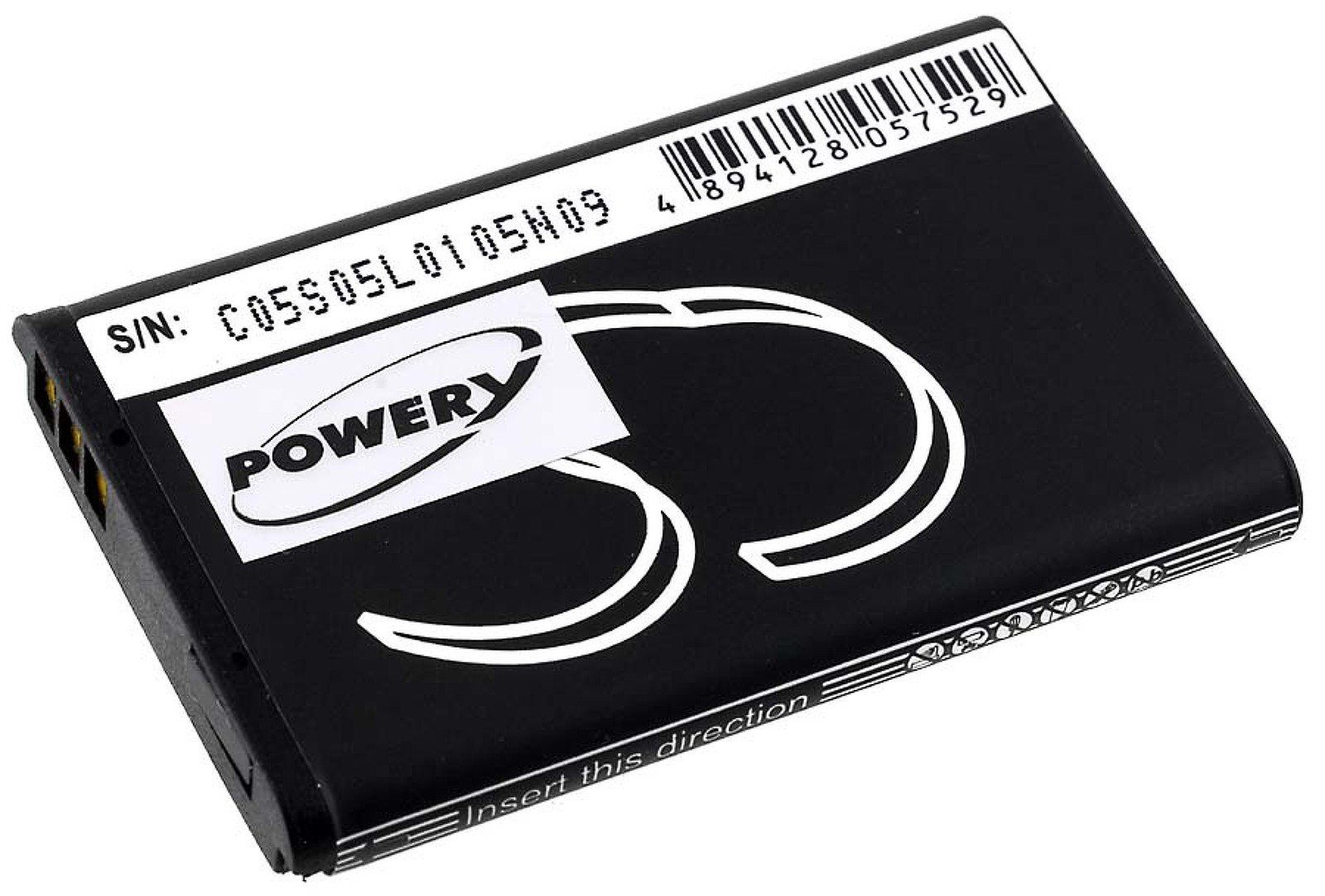 Powery Akku für Doro Typ BP-MPB16 Handy-Akku 1200 mAh (3.7 V)
