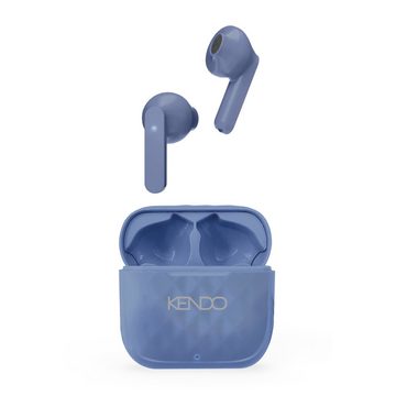 Kendo In-Ear Kopfhörer TWS 22EXSW blau (Bluetooth, kabellos, USB-C) wireless In-Ear-Kopfhörer