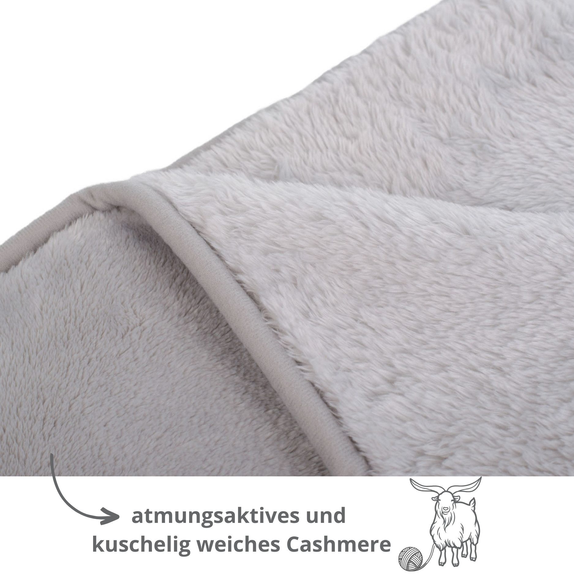 Wohndecke Kuscheldecke Cashmere Feeling, liebling, wärmeisolierend, günstig online kaufen