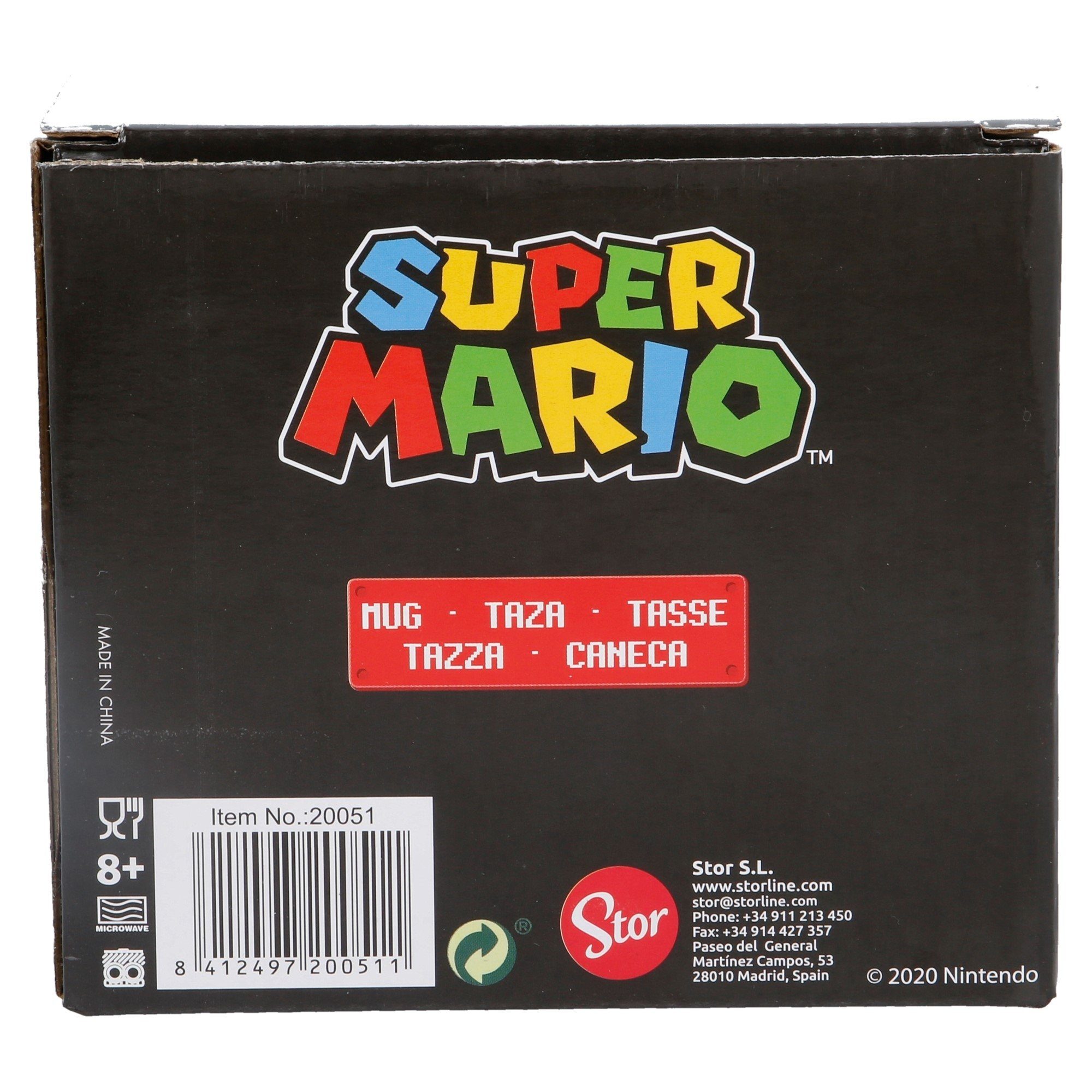 Super Mario Tasse Super Mario Gamer Kaffeetasse Teetasse Geschenkidee 330 ml, Keramik
