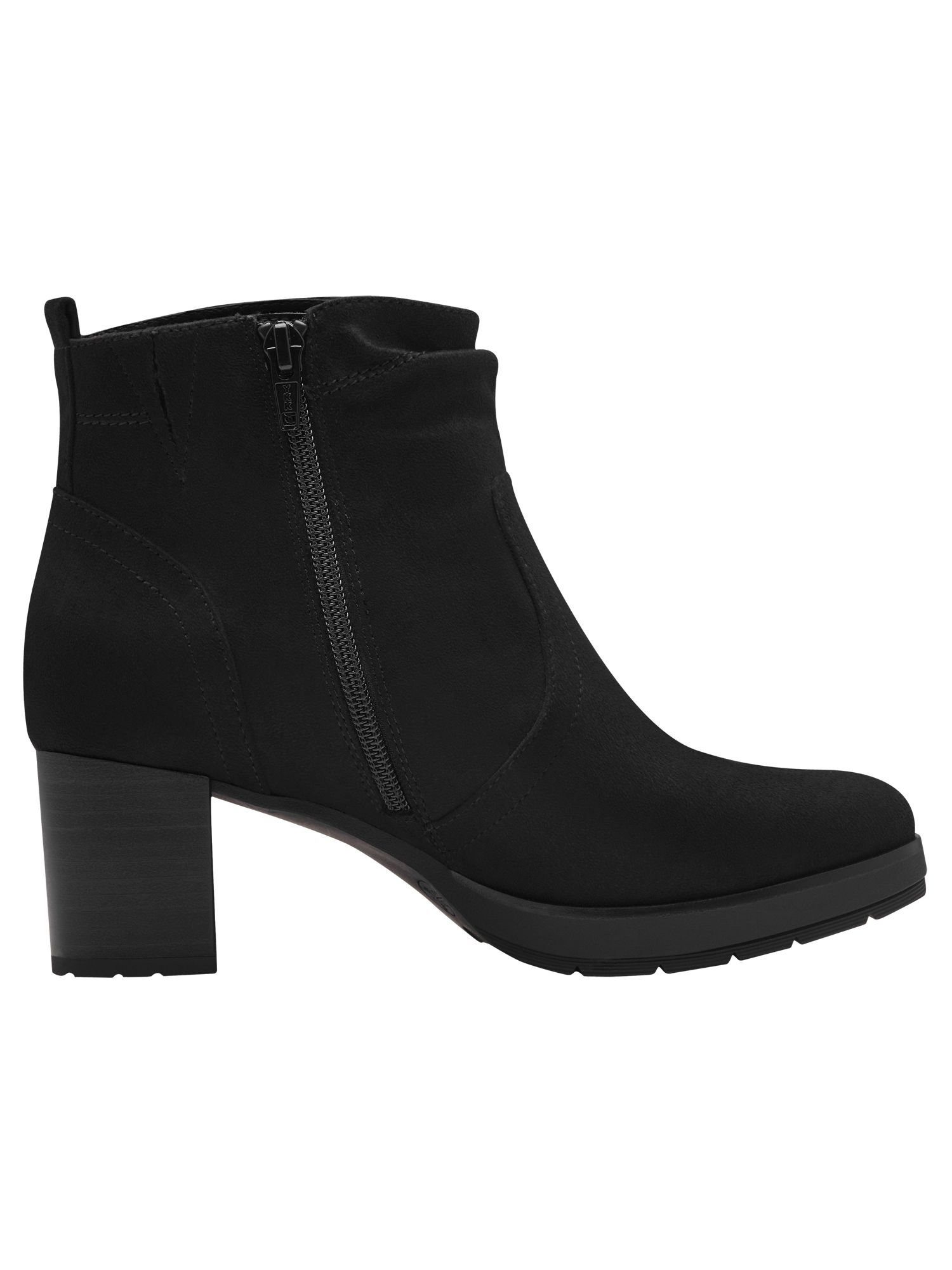 Jana Tex, Vegan, Mehrweite mit Blockabsatz Blockabsatz Stiefelette Tex