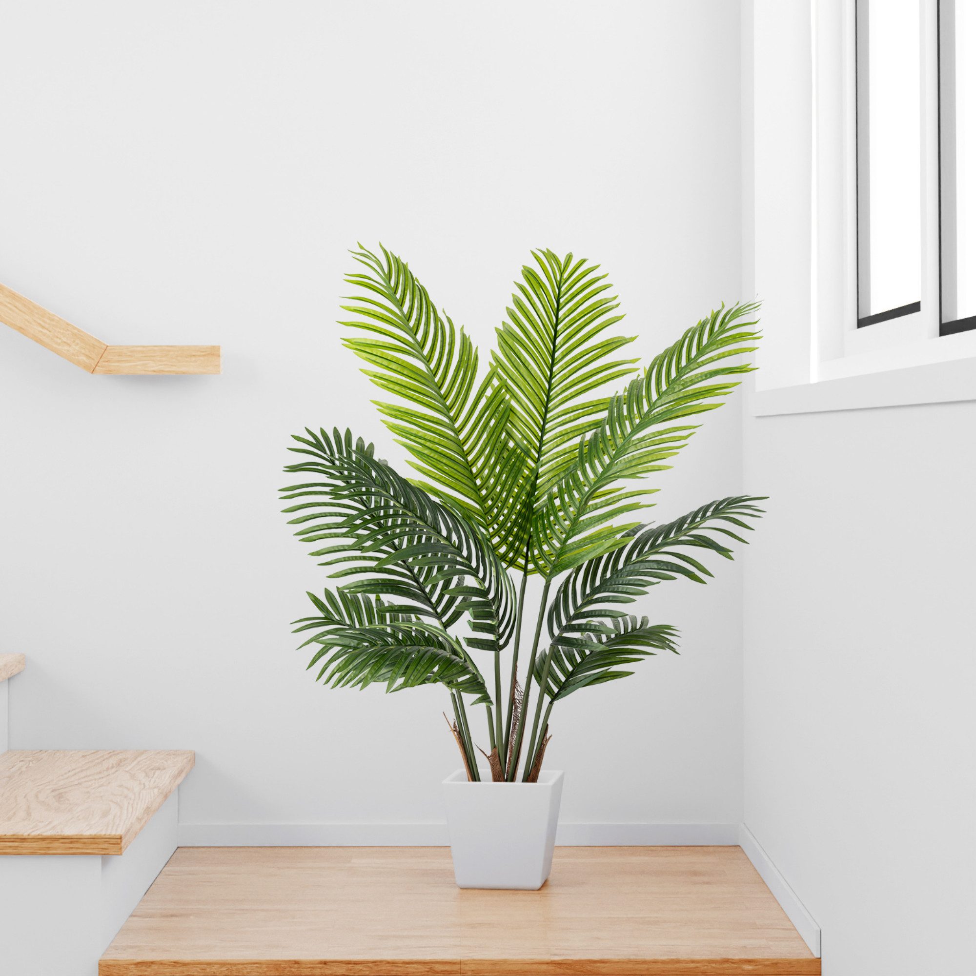 Kunstpalme Künstliche Areca Palme, Künstliche Palme, Kunstpalme mit Topf Ar günstig online kaufen
