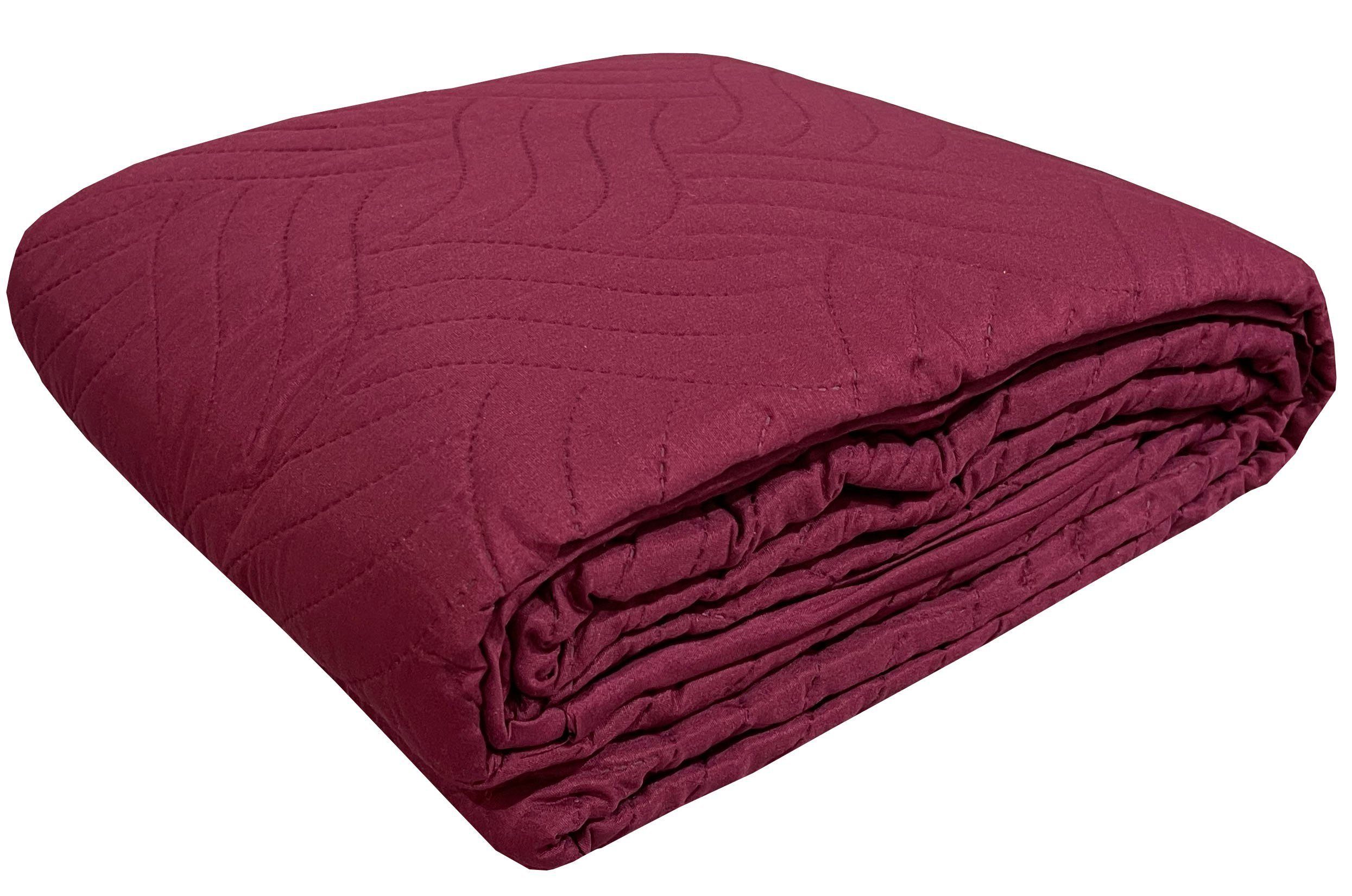 One Home Tagesdecke Unifarben gesteppt, auch als Bettüberwurf oder Sofaüber günstig online kaufen