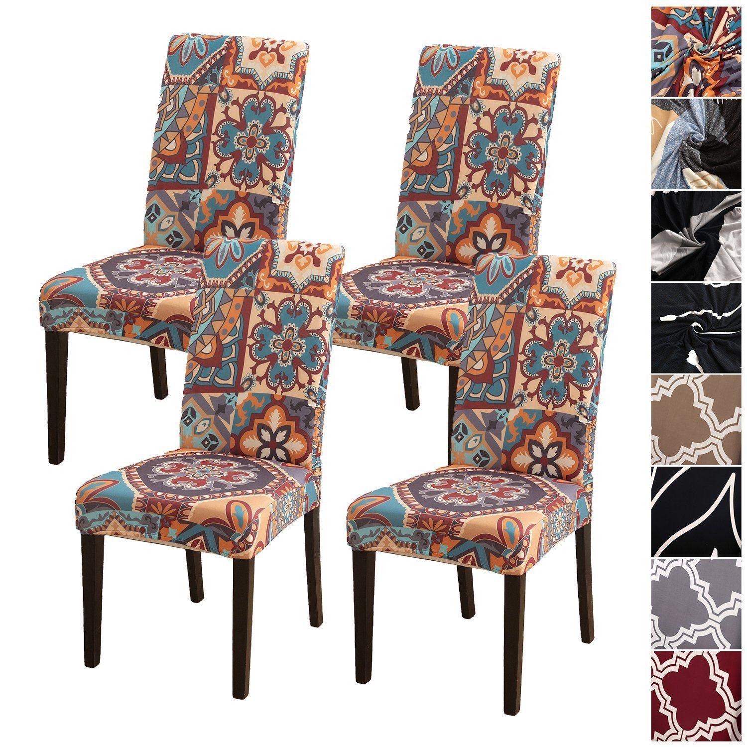 BYSURE Stuhlhusse, Polyester Stretch Чехлы на стулья 2er 4er 6er Set