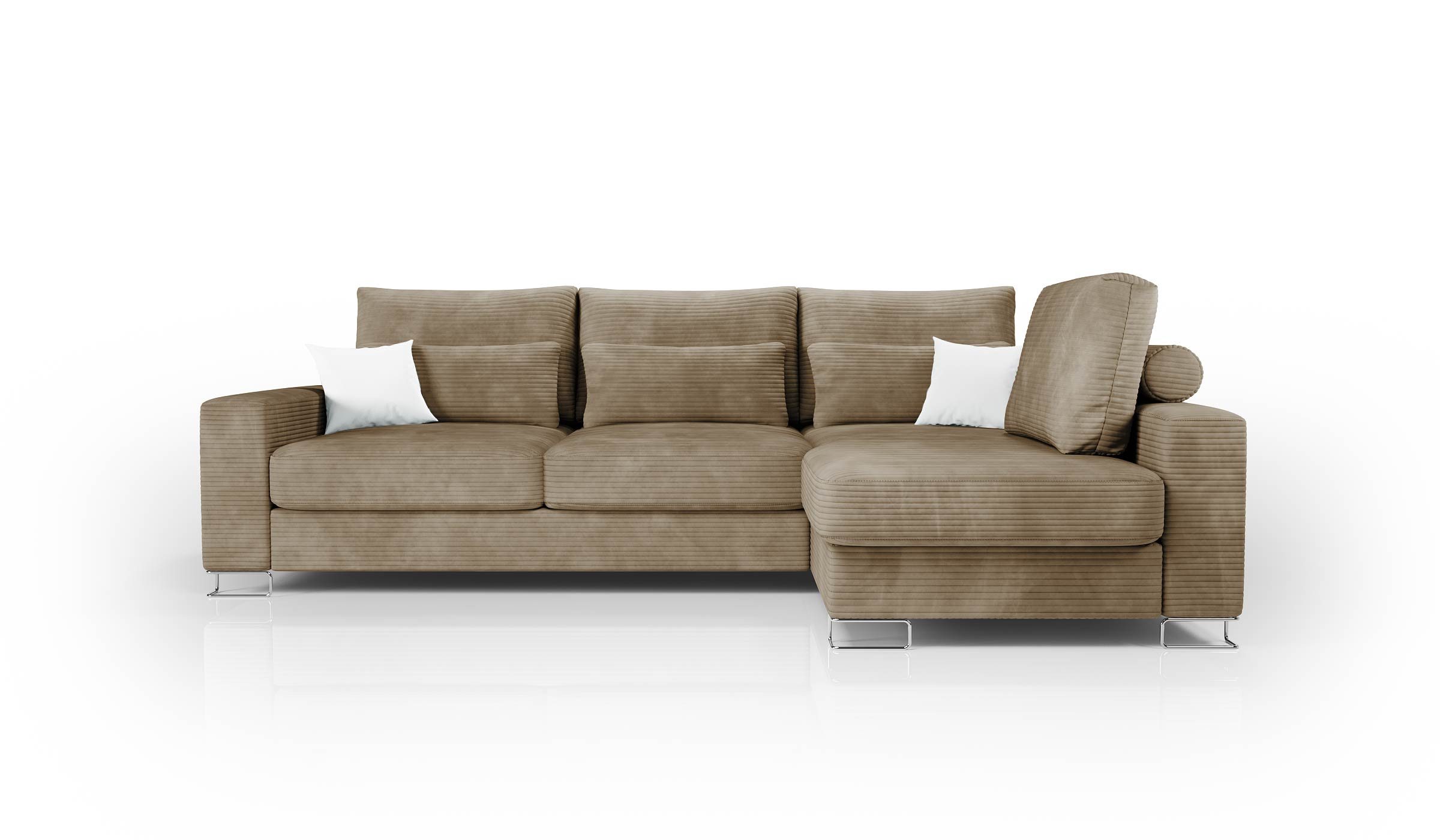 Hygger Möbelhaus Ecksofa Thomas L-Form Wahlweise günstig online kaufen