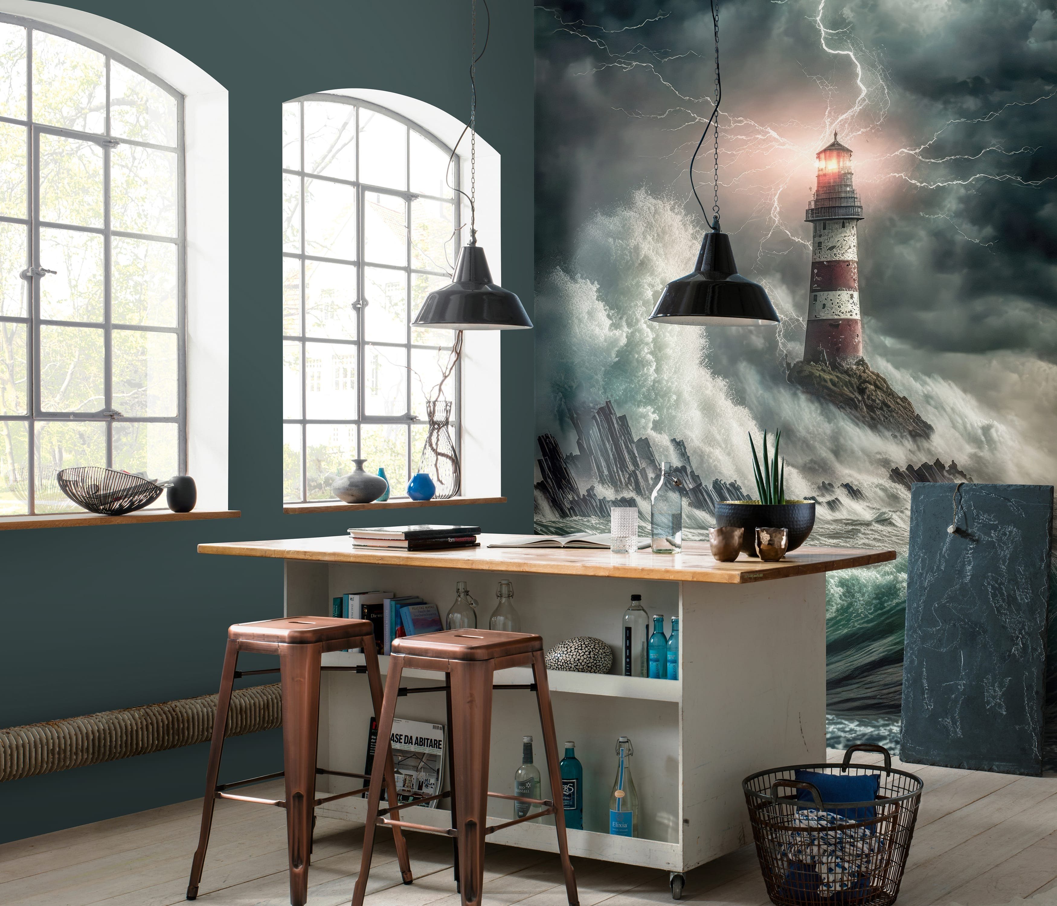 Newroom Vliestapete, [ 1,5 x 2,7 günstig online kaufen