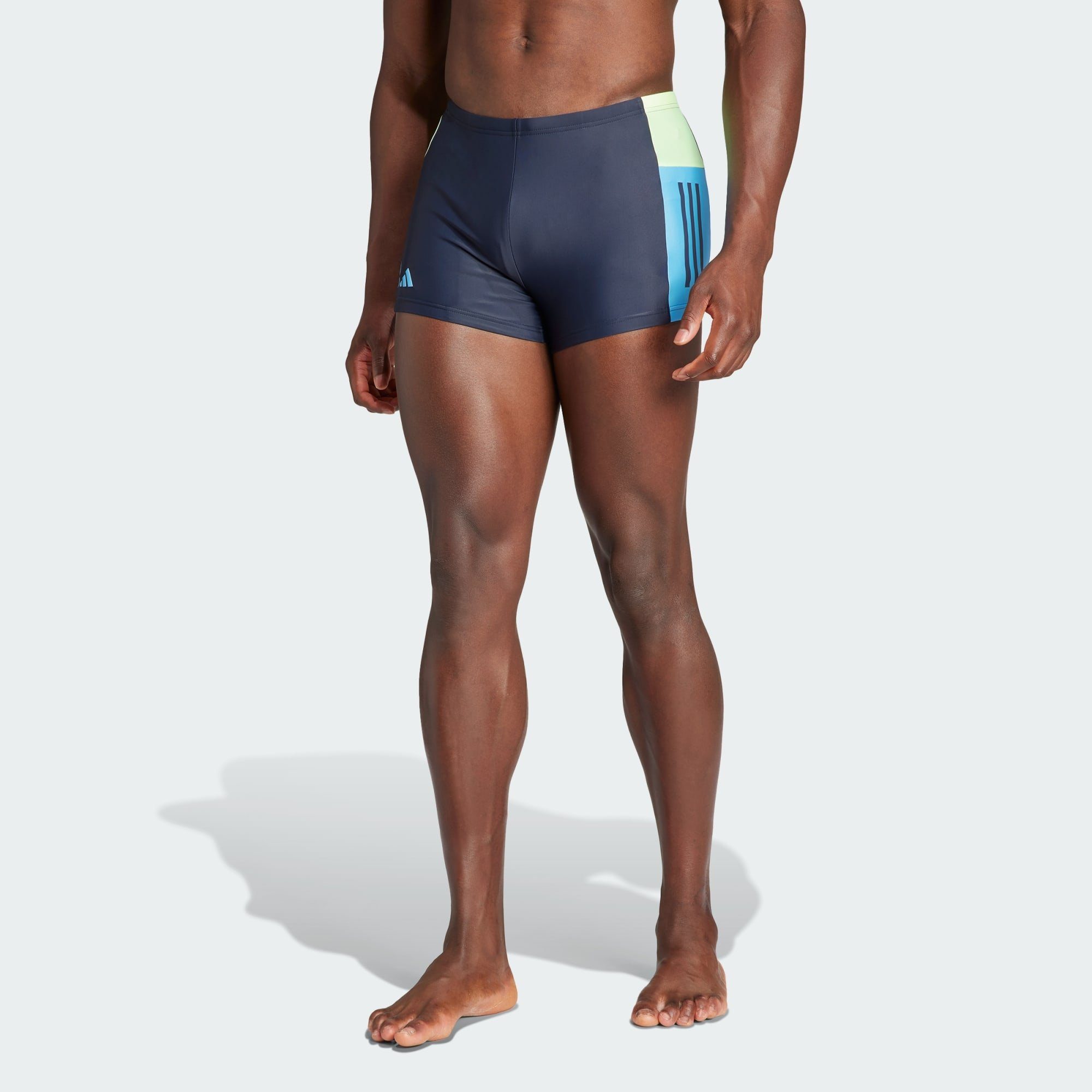 adidas Performance Boxer-Badehose BOXER-BADEHOSE Linen Ivy COLORBLOCK / Legend Spark SWIM Green / Green