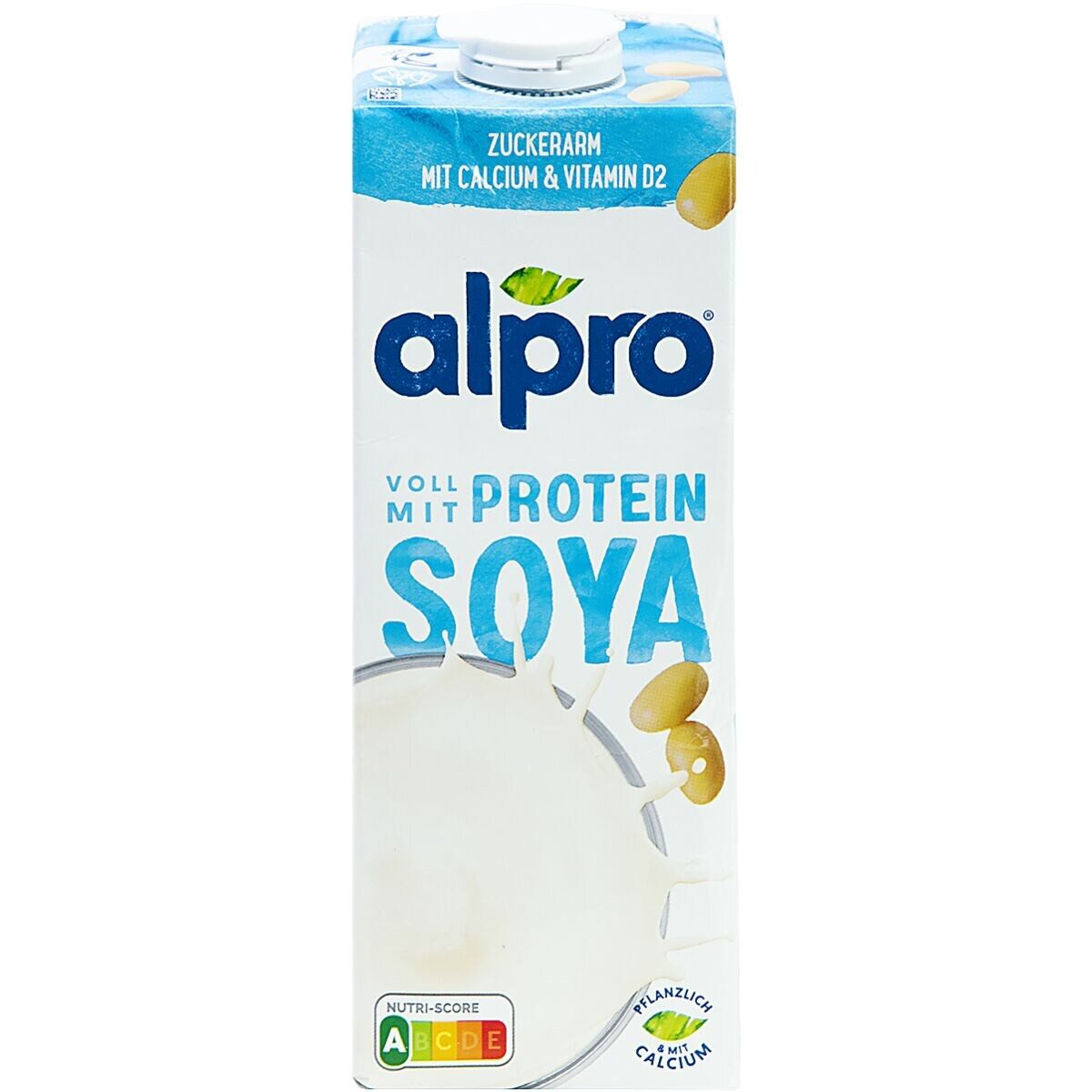 Alpro Pflanzenmilch Soya Original, 1 Liter, Milchalternative / Sojadrink