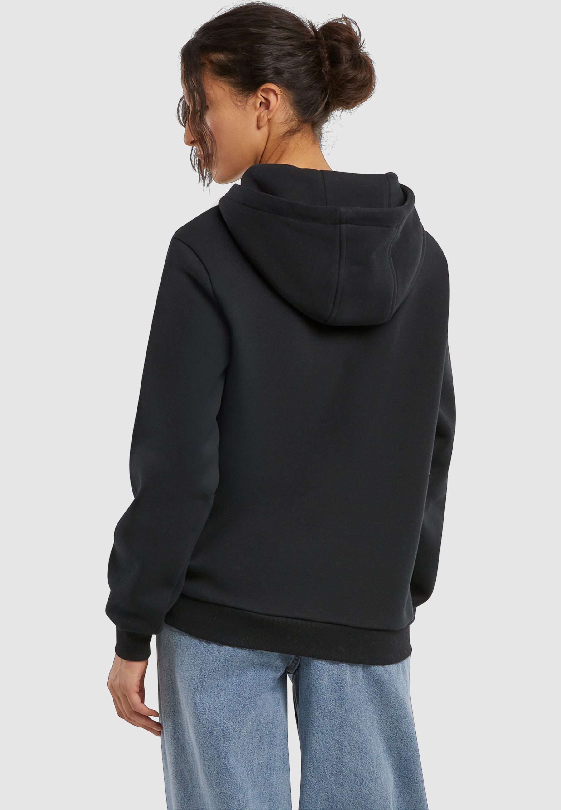 Miss Tee Kapuzensweatshirt Miss Tee Bow Oneliner Ladies Fluffy Hoody